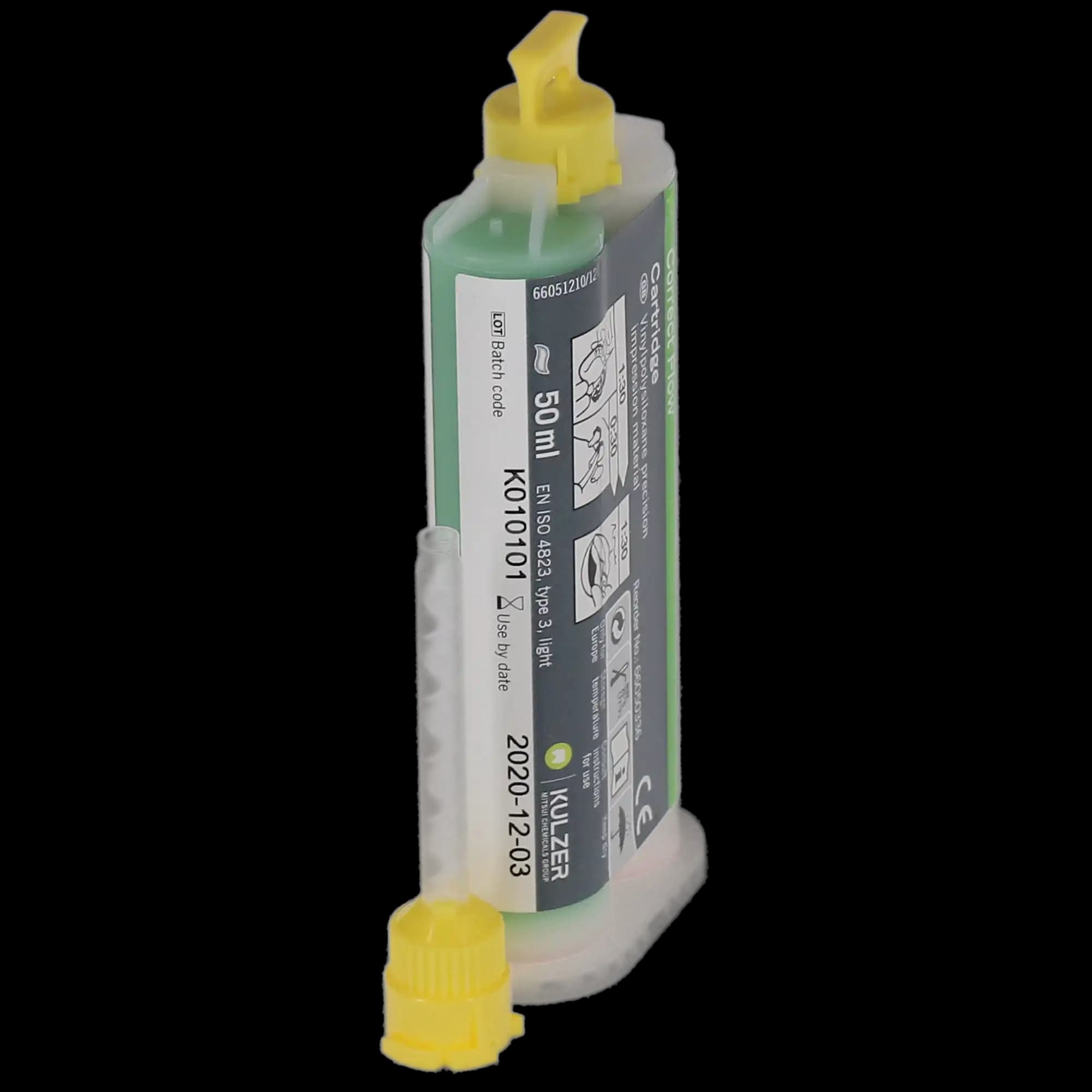 Flexitime Xtreme 2 Correct Flow VPS Impression Material Refill, 50 mL Cartridges, 6/Pk, 66050334 thumbnail 3