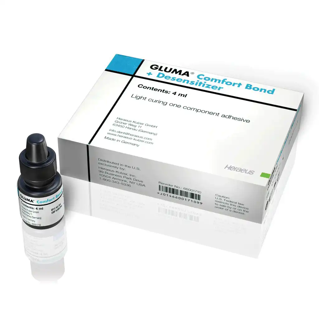 Gluma Comfort Bond + Desensitizer Total-Etch Adhesive, 4 mL Bottle, Economy Pack of 3, 66018222 thumbnail 9