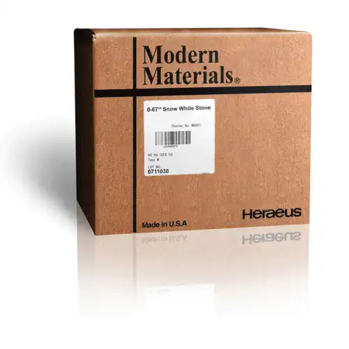 Kulzer Modern Materials O-67 Snow White Orthodontic Stone, Type III, 25 lb, 50046972 thumbnail 2
