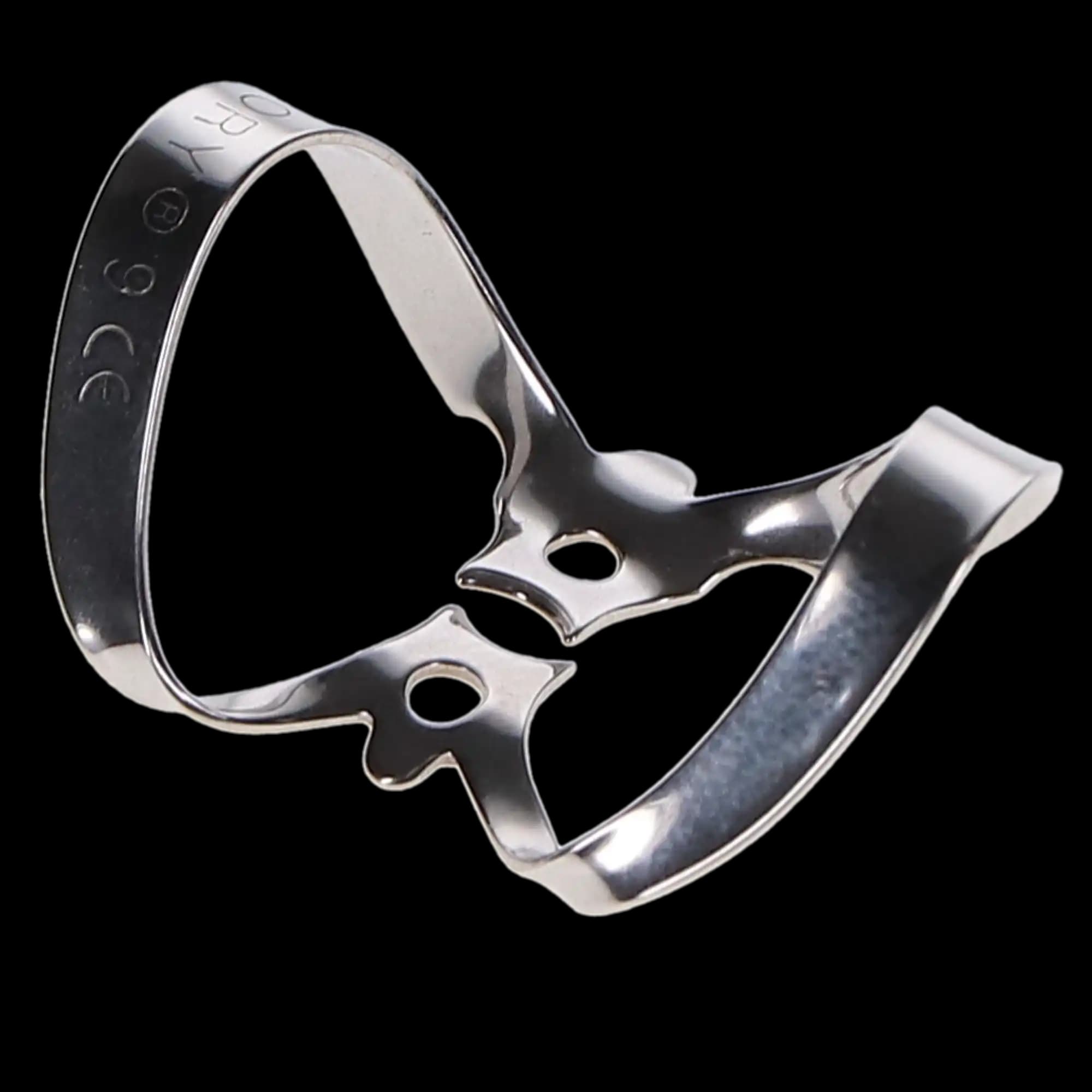 Ivory Rubber Dam Clamp #9, Winged Labial, Stainless Steel, Single Clamp, 50057384 thumbnail 4