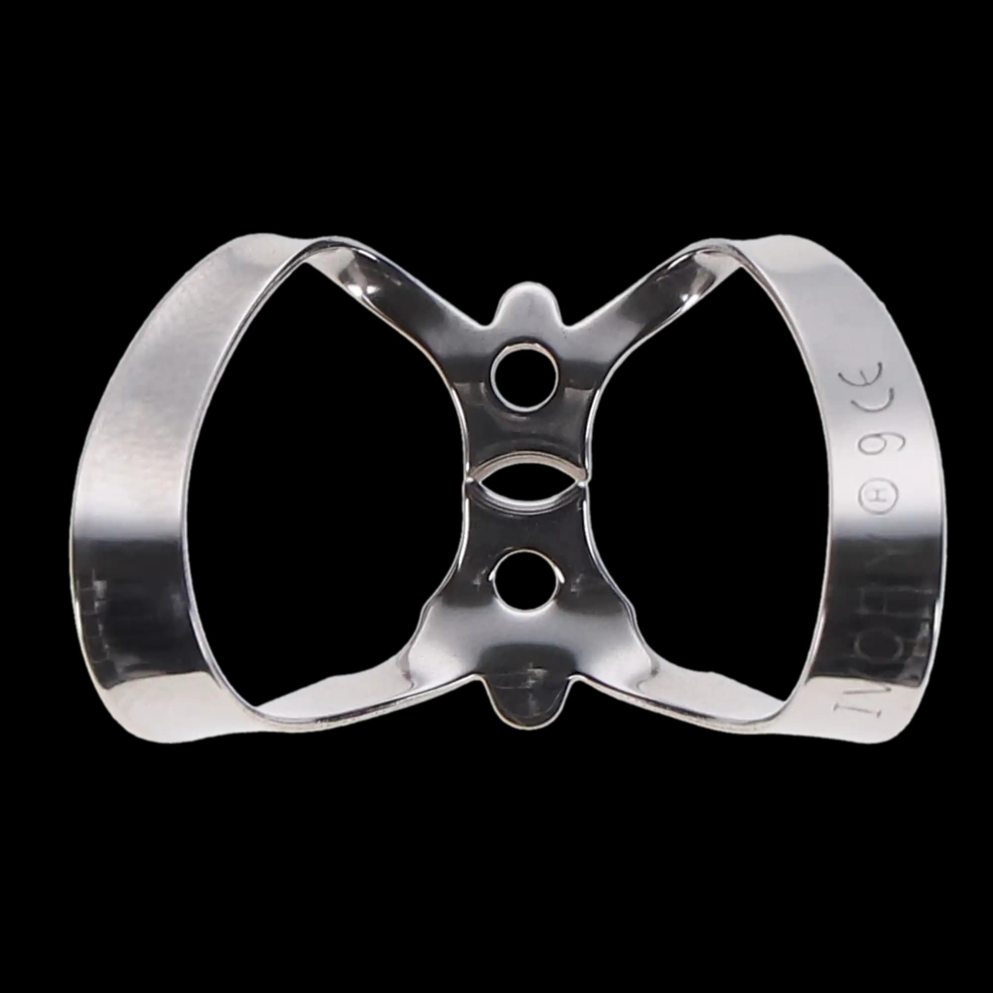 Ivory Rubber Dam Clamp #9, Winged Labial, Stainless Steel, Single Clamp, 50057384 thumbnail 6