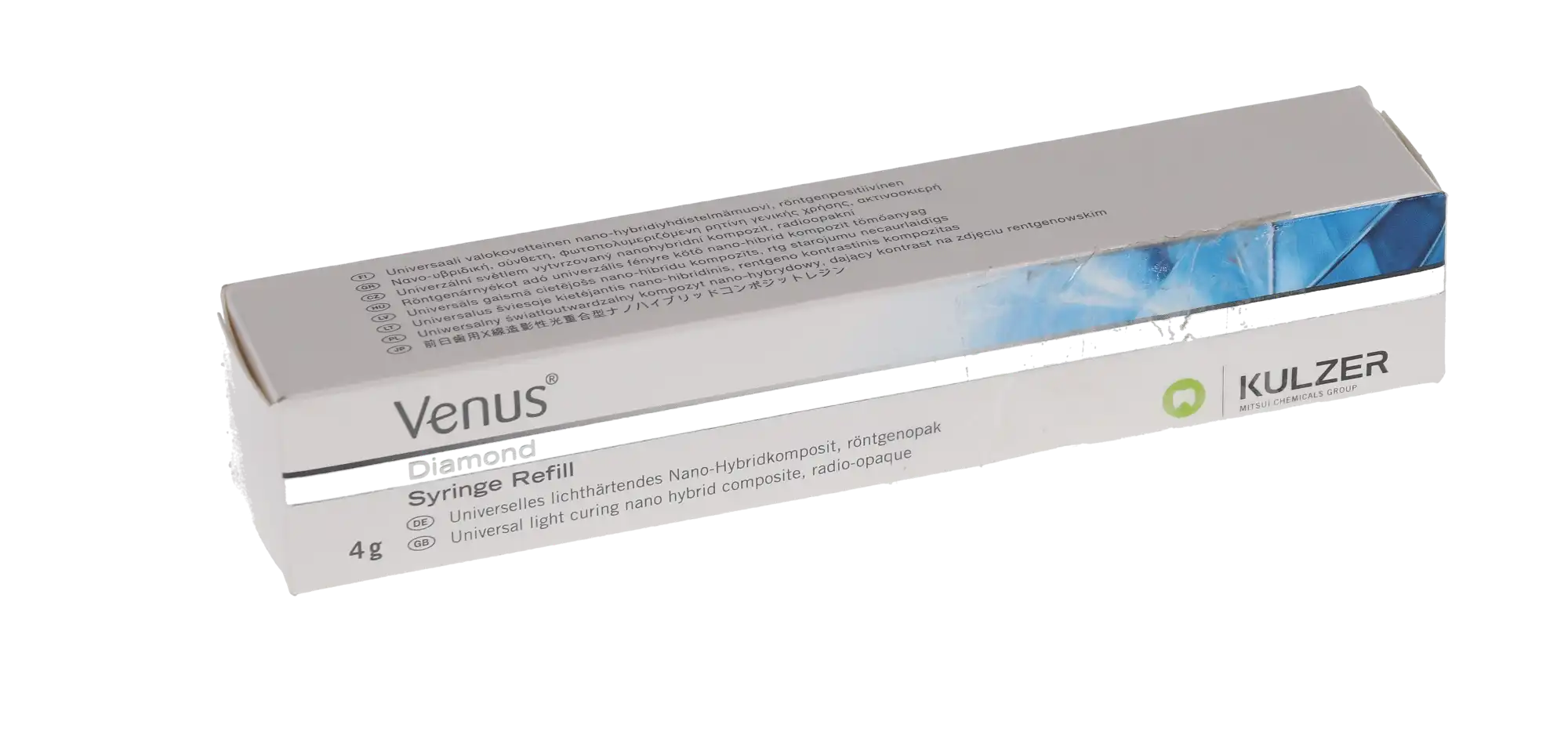 Venus Diamond Nanohybrid Universal Composite, Light-Cure, Syringe Refill, 4 g, Shade B1, 1/Pk, 66035478 thumbnail 11