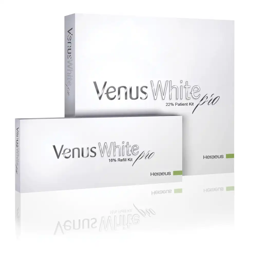 Venus White Pro Take-Home Whitening Gel Patient Kit, 16% Carbamide Peroxide, Mint, 6 x 1.2 ml Syringes, 40005166 thumbnail 2