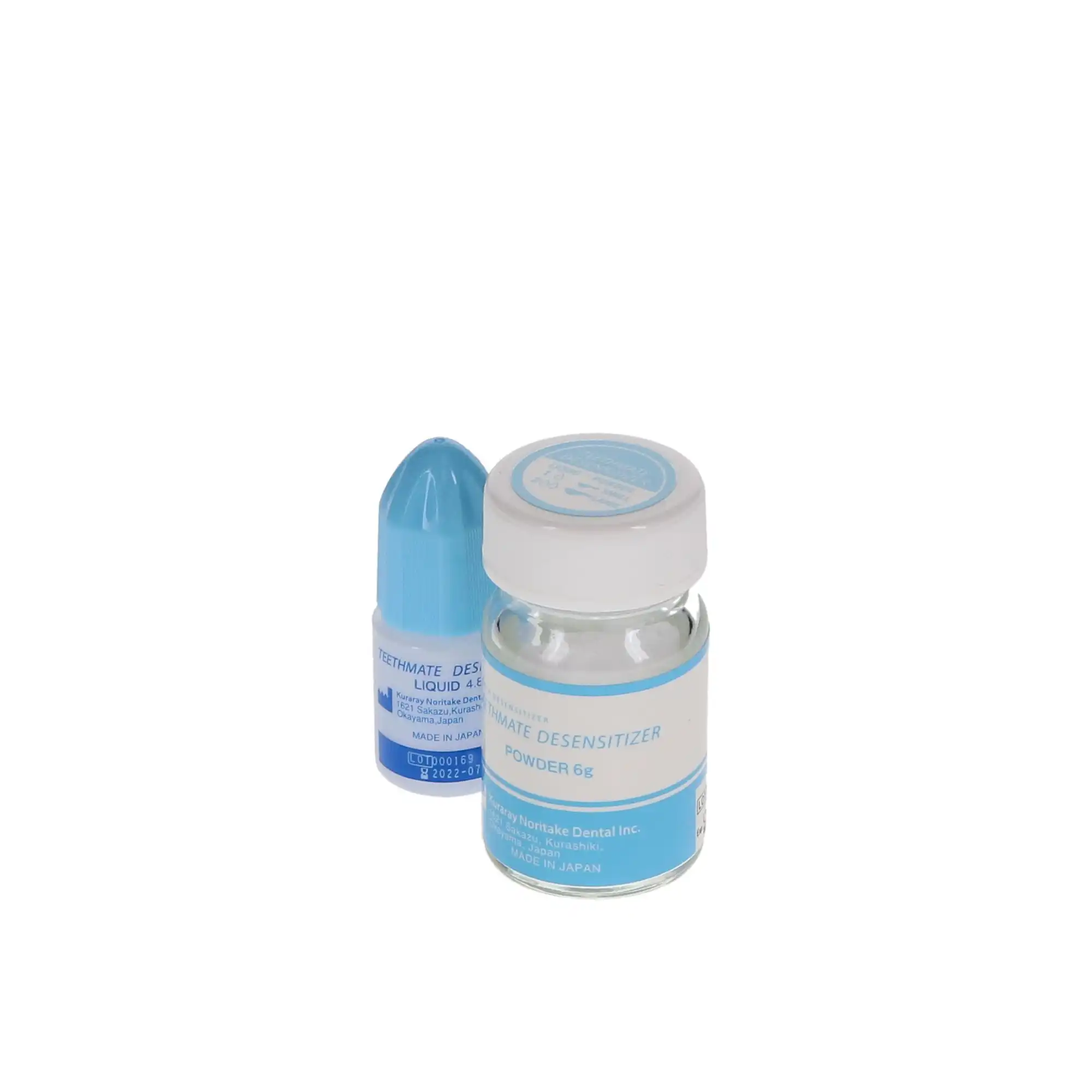 Teethmate Desensitizer Set, Powder 6g & Liquid 4.8ml, Complete Kit with Mixing Dish, Measuring Spoon, 50 Applicator Brushes, 1210KA thumbnail 17