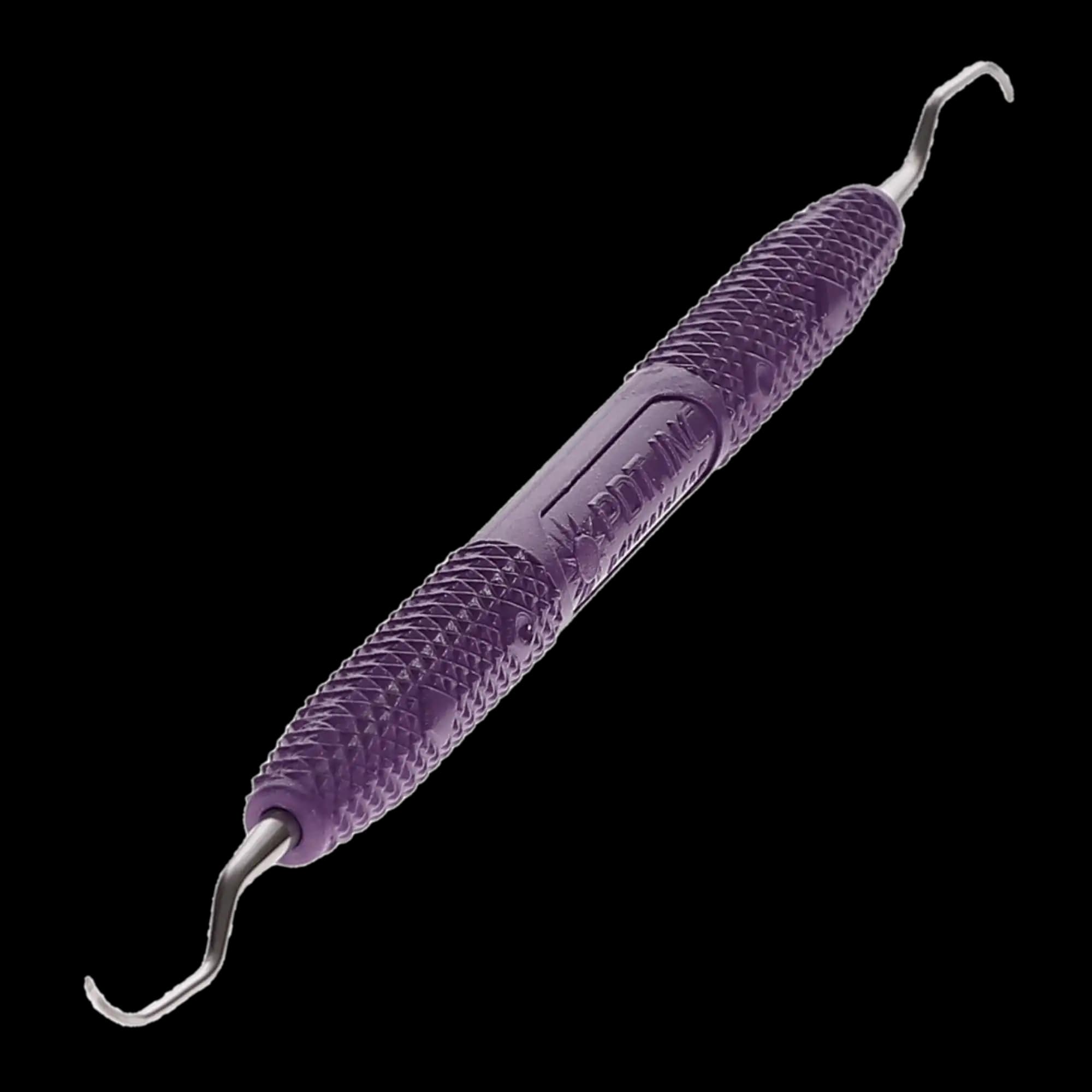PDT Amazing Gracey 1-2 Curette, Double-Ended, Passionate Purple Resin Handle, 6.5", R016 thumbnail 2