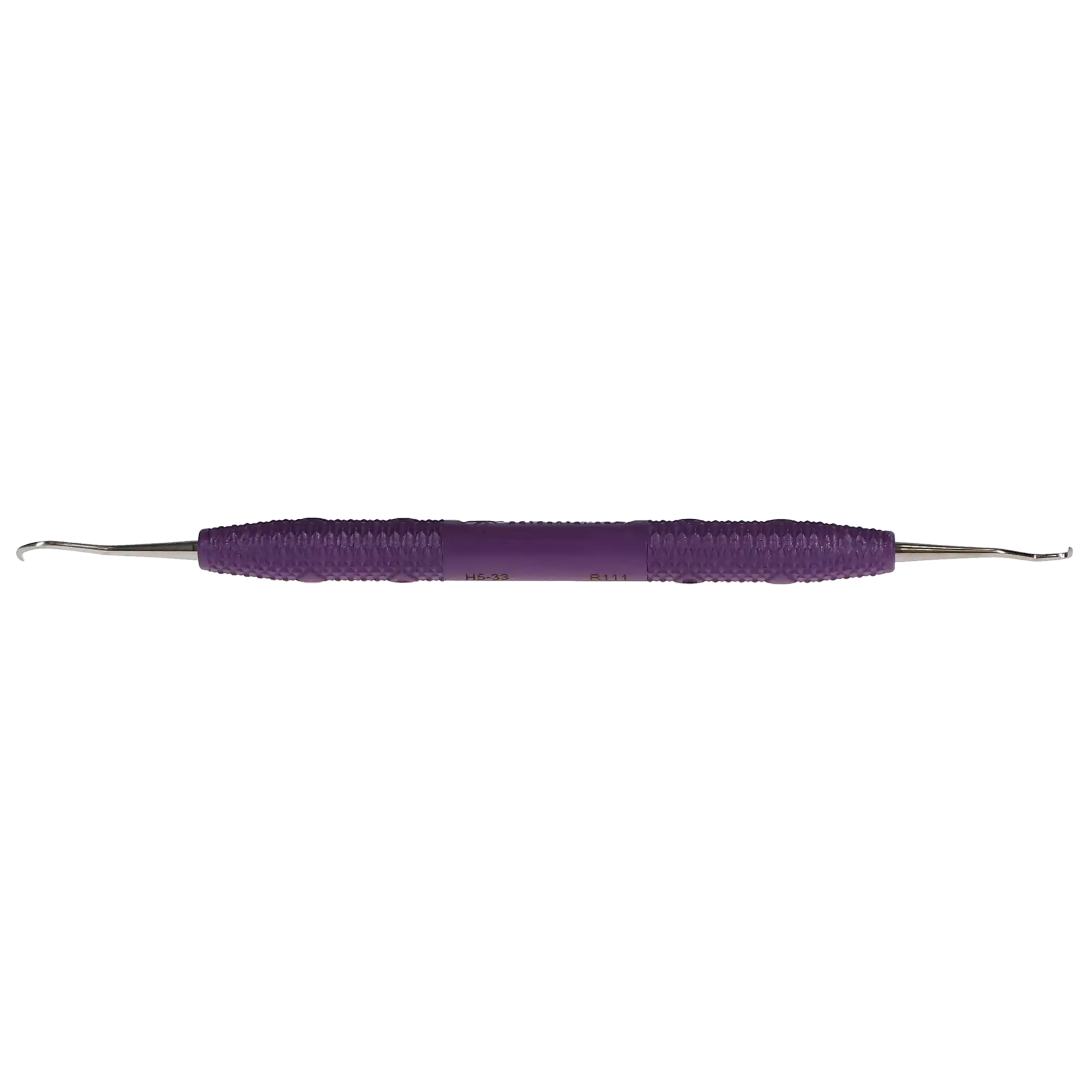 PDT Cruise Line H5/33 Double-Ended Sickle Scaler, Jacquette, Passionate Purple Resin Handle, R111 thumbnail 2