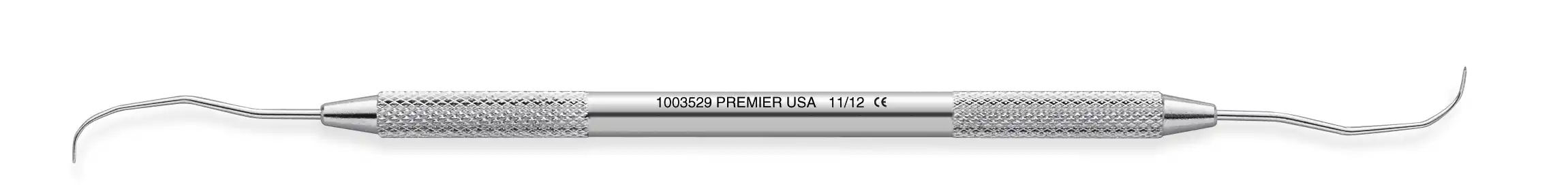 Premier Cavity Finder Explorer, Double-Ended, #11/12, Round Handle, 1/Pk, 1003529 thumbnail 2
