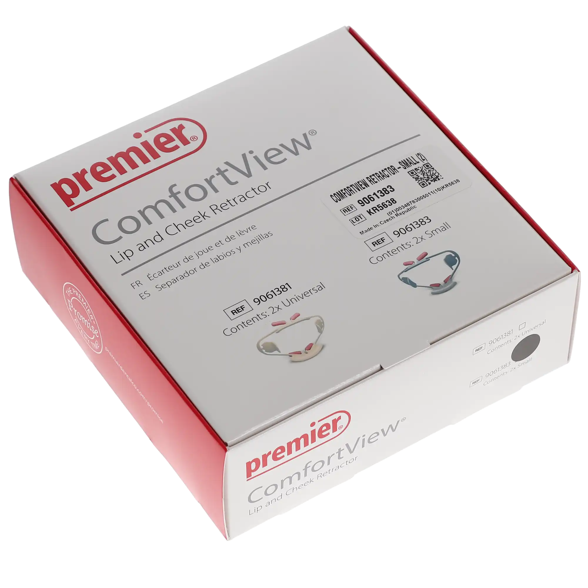 ComfortView Lip & Cheek Retractor, Small, Blue, 2/Box, 9061383 thumbnail 5
