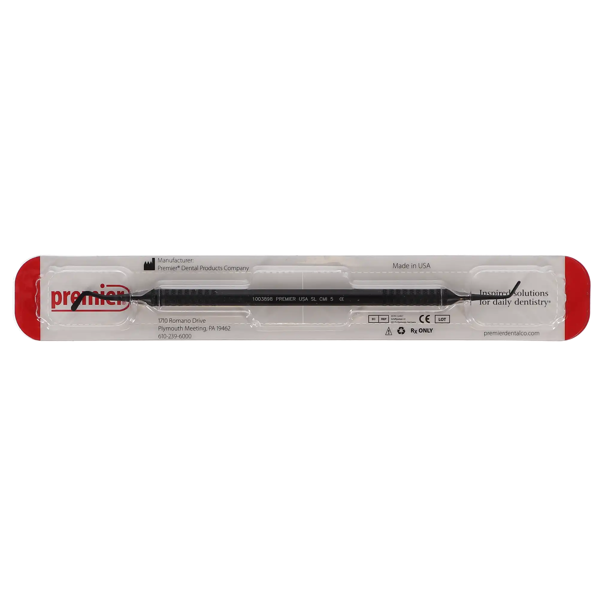 Premier Composite Manipulation Instrument CMI-5, Double-Ended, Black Anodized Aluminum, #5, 1/Pk, 1003898 thumbnail 10