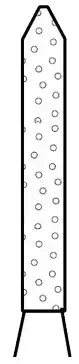 Two Striper ShortCut Diamond Bur, FGSS, Bevel-End Cylinder, 250.8 S, 1.2 mm, Coarse, Green, 5/Pk, 2015902 thumbnail 2