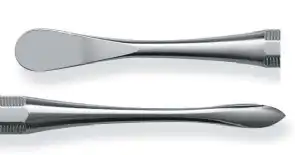 Periosteal Elevator, Ohls, Double-End, Octagonal Handle, Stainless Steel, 1/Pk, 1003665 thumbnail 2