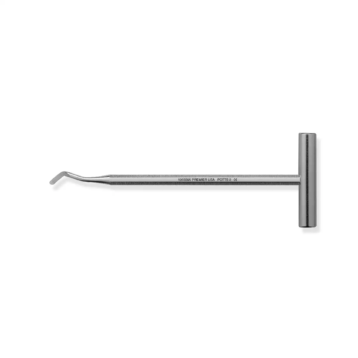 Premier Potts Elevator #2, Single-End, T-Bar Handle, Stainless Steel, 1/Pk, 1003395 thumbnail 2