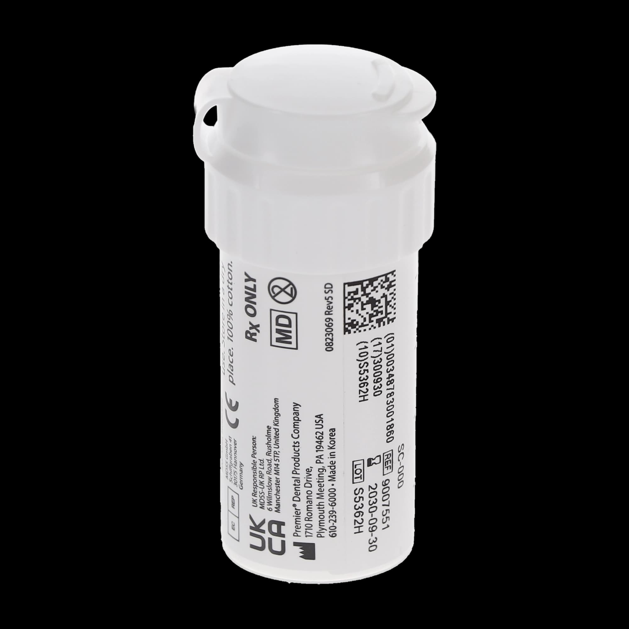 Knit-Pak Knitted Plain Gingival Retraction Cord, Non-Impregnated, Size 000, Green, 100", 1/Pk, 9007551 thumbnail 4