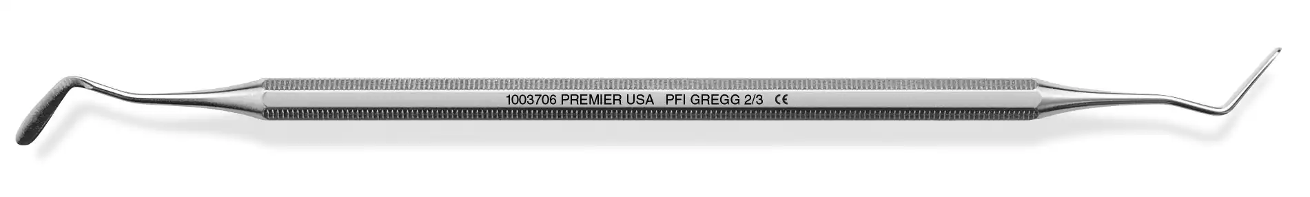 Premier Plastic Filling Instrument, Gregg #2/3, Double-End, Octagonal Handle, 1003706 thumbnail 2