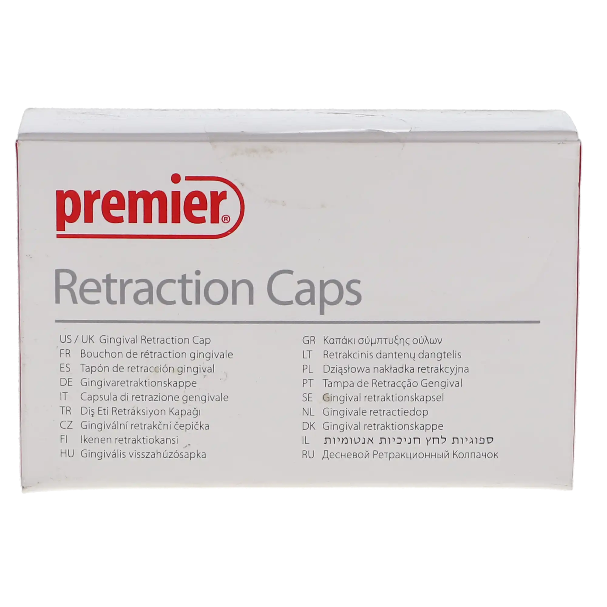 Premier Traxodent Retraction Caps, Size #5 Large, Anatomic Formed Cotton, 60/Pk, 9048255 thumbnail 5