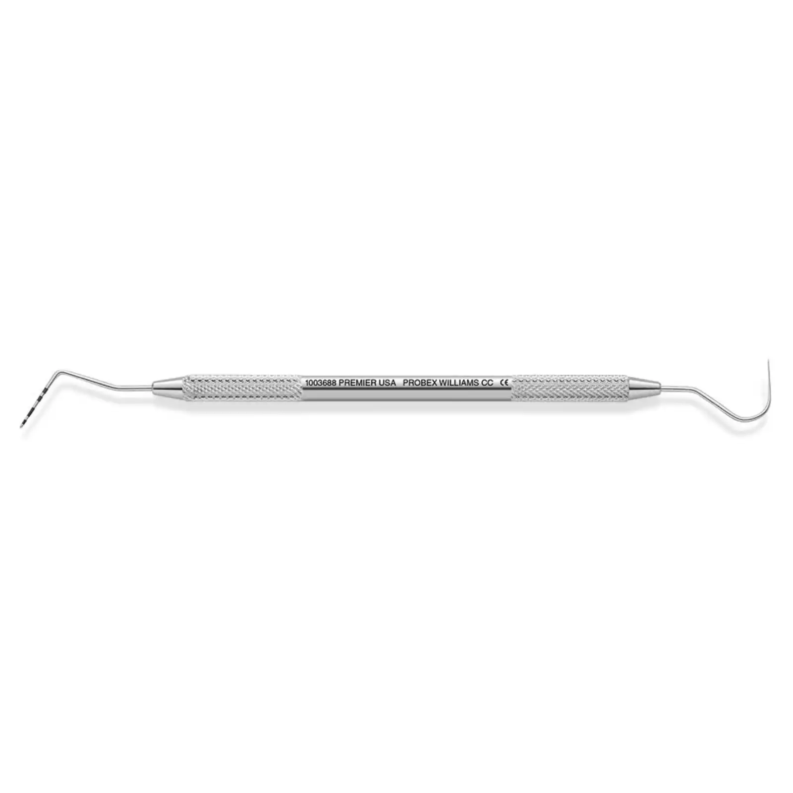 Premier Probex Double-Ended Williams Color-Coded Periodontal Probe, 1-2-3-5-7-8-9-10, Round Handle, 1/Pk, 1003688 thumbnail 2