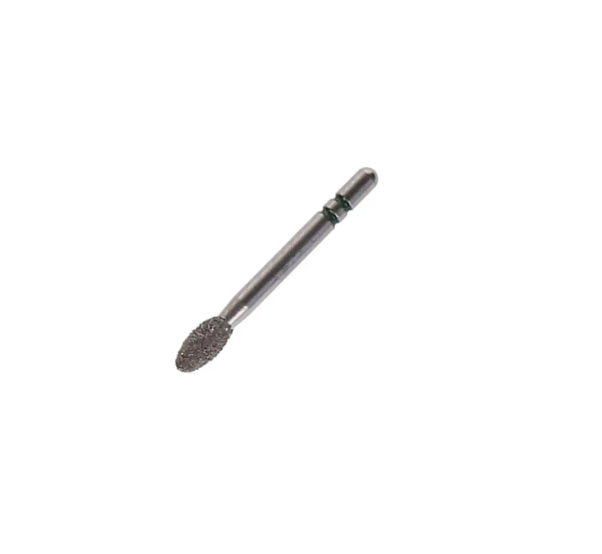 Two Striper Diamond Bur, FG, KS System Egg, #287.4, 2.3 mm, Coarse, Green, 5/Pk, 2015981 thumbnail 2