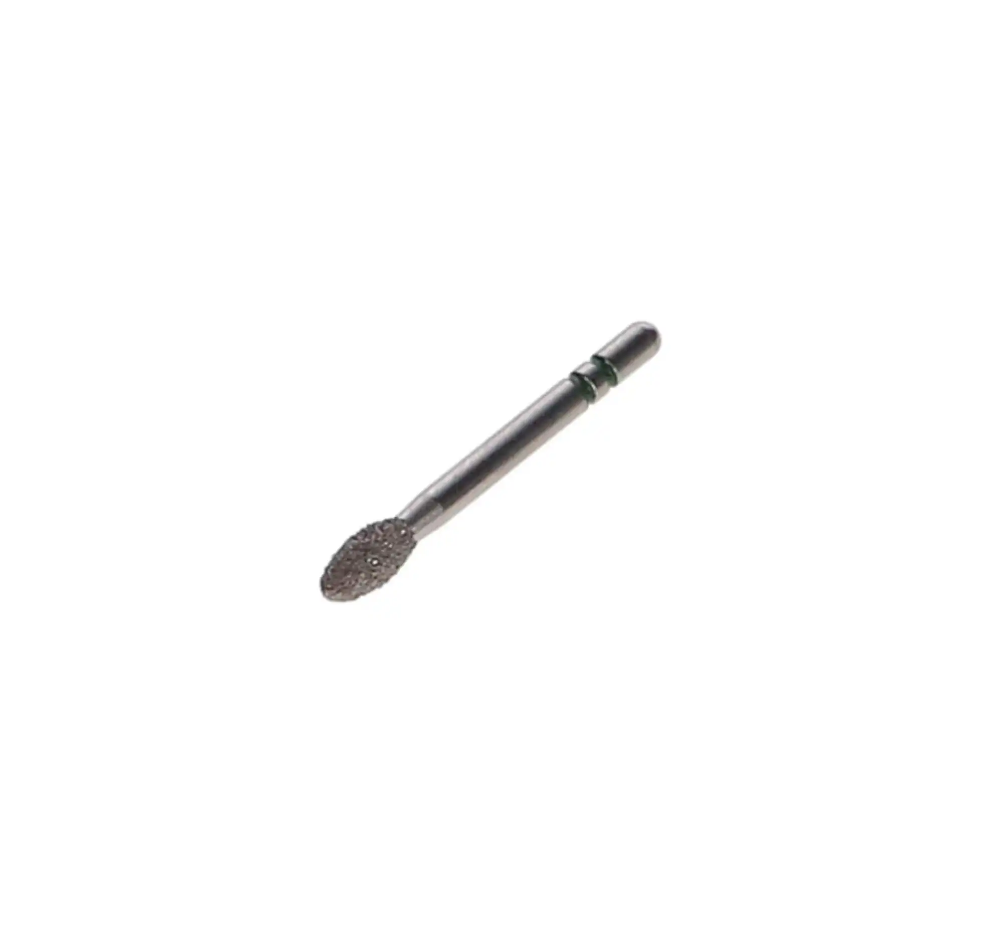 Two Striper Diamond Bur, FG, KS System Egg, #287.4, 2.3 mm, Coarse, Green, 5/Pk, 2015981 thumbnail 3