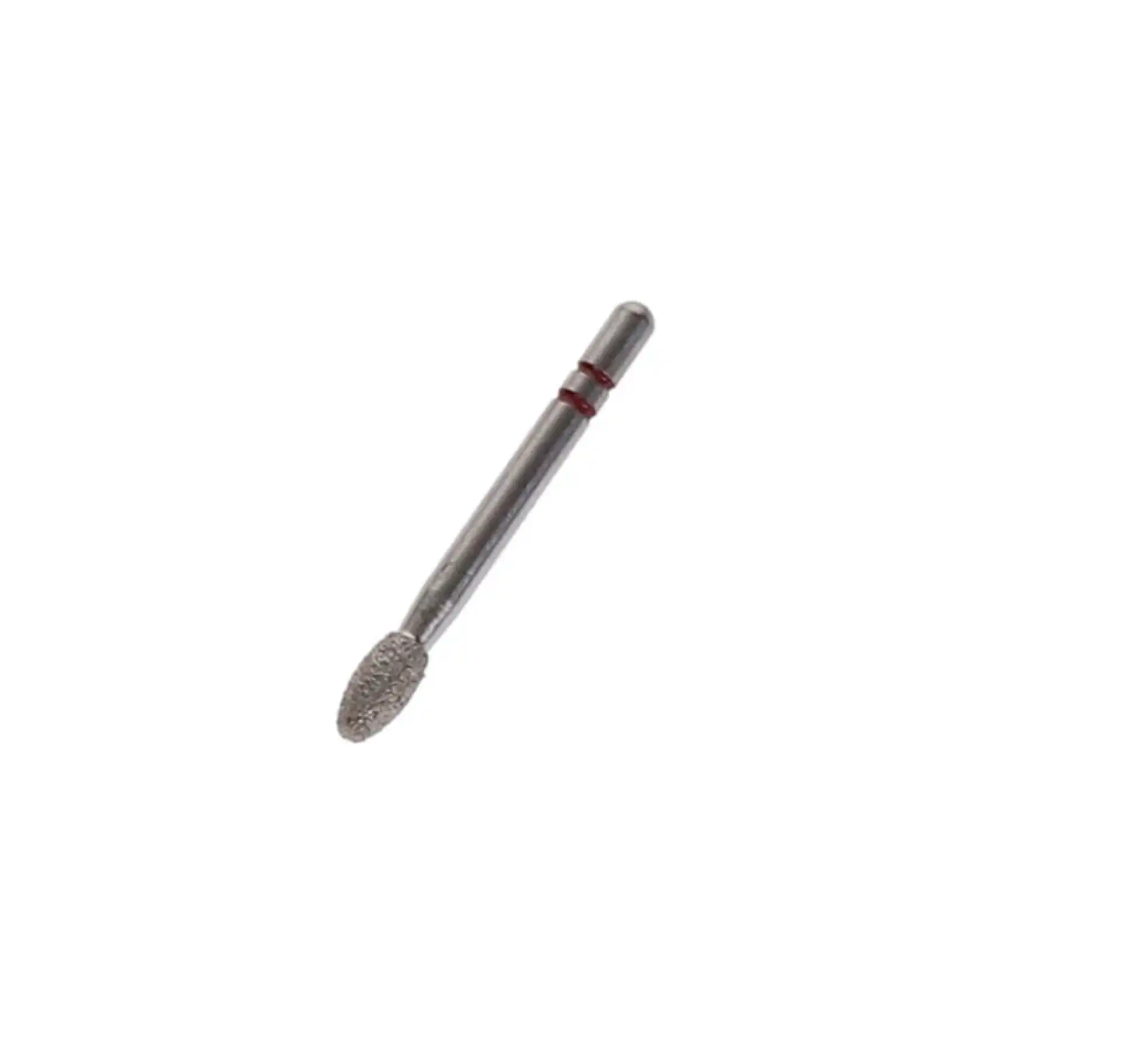 Two Striper Diamond Bur, FG, KS System Egg, #287.4, Fine, Red, 2.3 mm, 5/Pk, 2015982 thumbnail 2