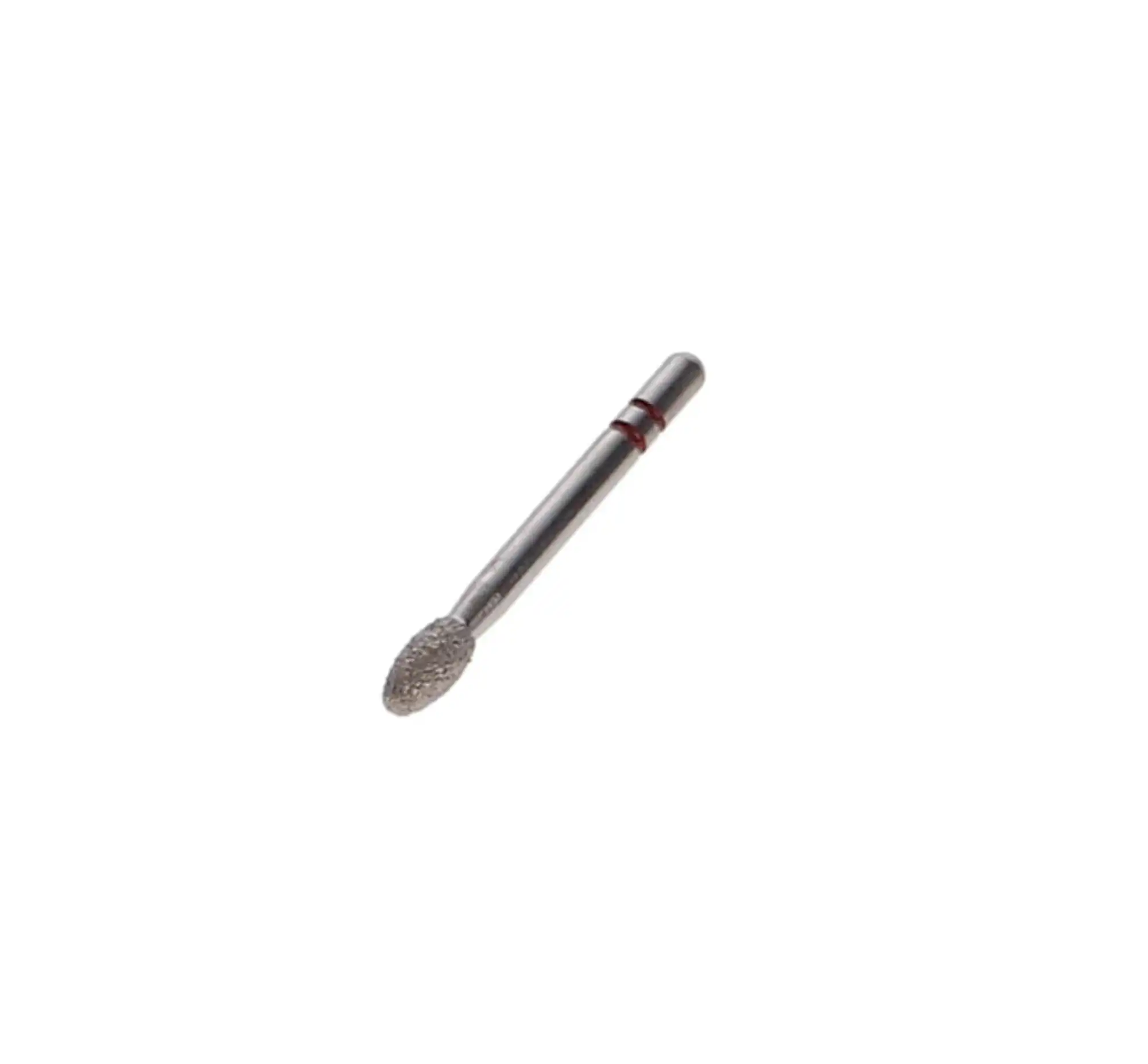Two Striper Diamond Bur, FG, KS System Egg, #287.4, Fine, Red, 2.3 mm, 5/Pk, 2015982 thumbnail 3