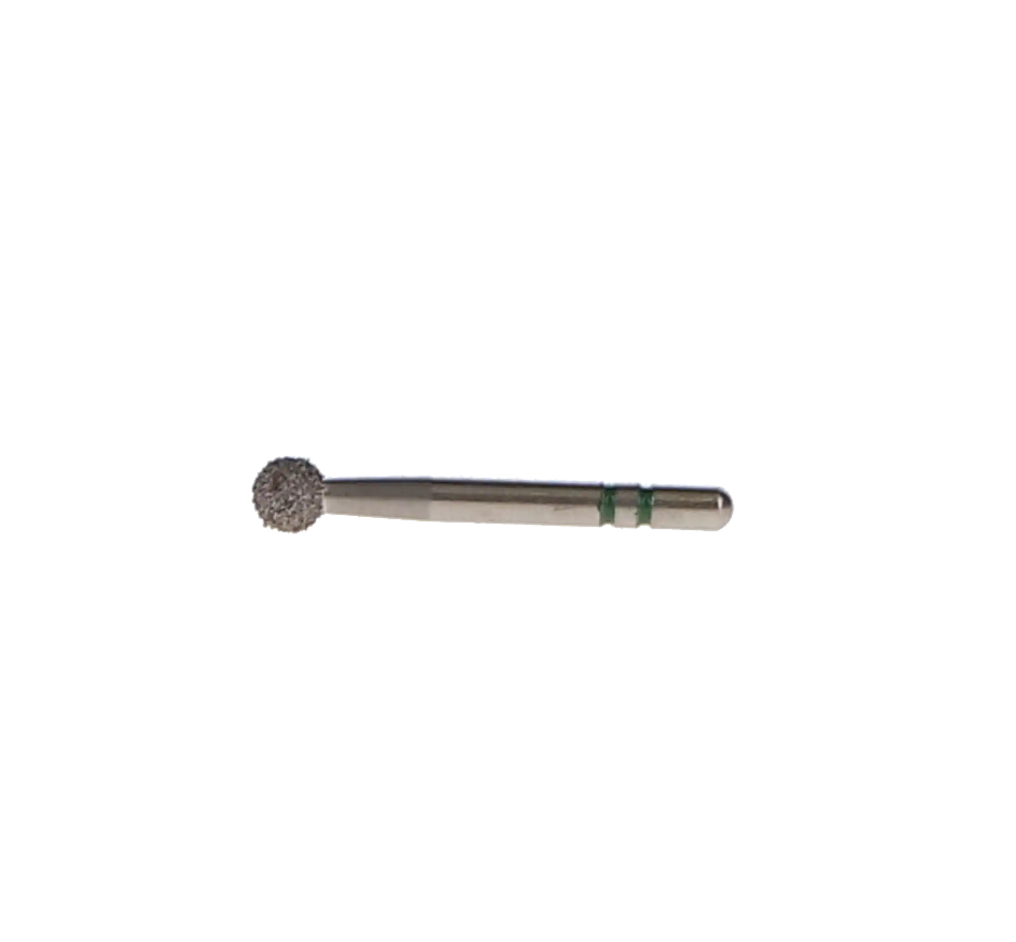 Two Striper Diamond Burs, FG, Round, #135, 2.6 mm, Coarse, Green, 5/Pk, 2015007 thumbnail 6