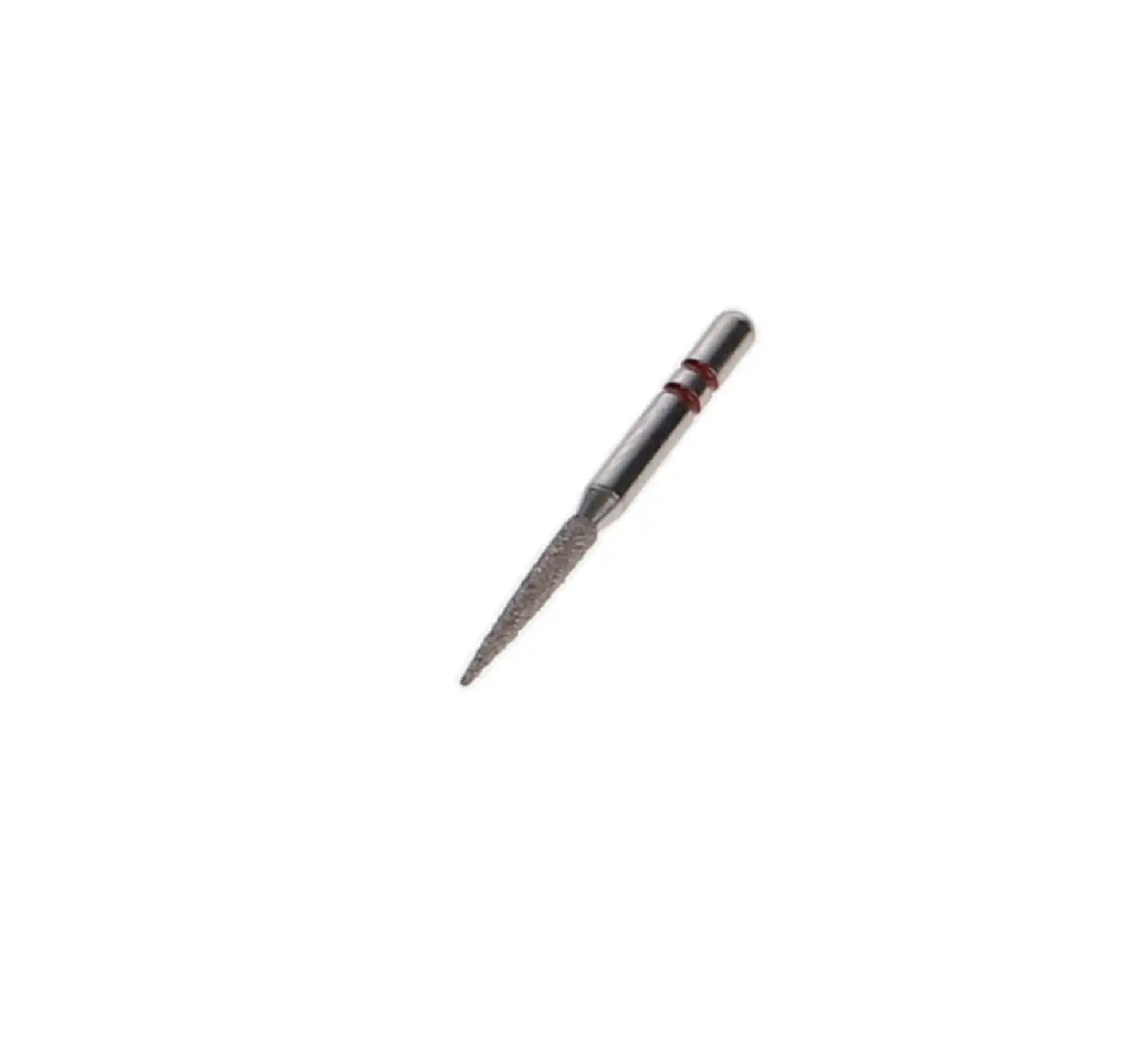 Two Striper Diamond Burs, FG, Flame, 260.8F, 1.4 mm Major Diameter, Fine, Red, 5/Pk, 2015153 thumbnail 3