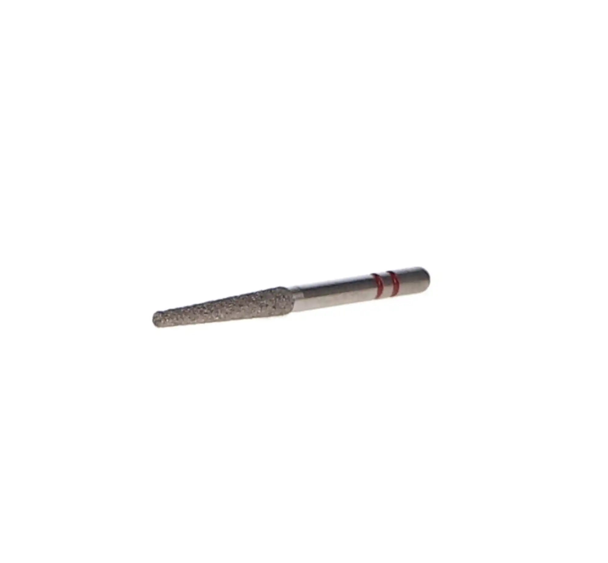 Two Striper Diamond Bur, FG, Flat-End Taper, 703.10F, 1.8 mm Major/1.1 mm Minor Diameter, Fine, Red, 5/Pk, 2015377 thumbnail 4