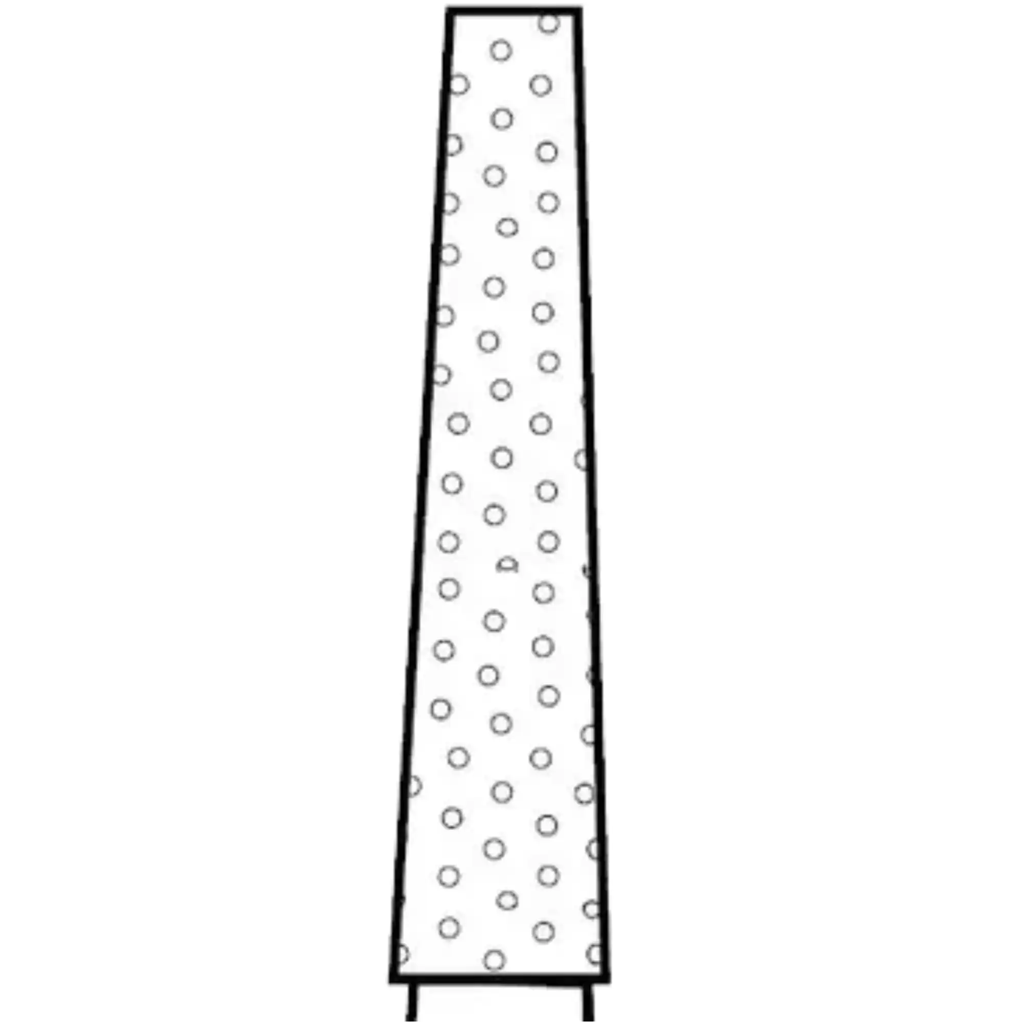 Two Striper Diamond Bur, FG, Flat-End Taper, #703.8C, 1.8 mm Major/1.2 mm Minor Diameter, 8 mm Length, Coarse, Green, 5/Pk, 2015345 thumbnail 2