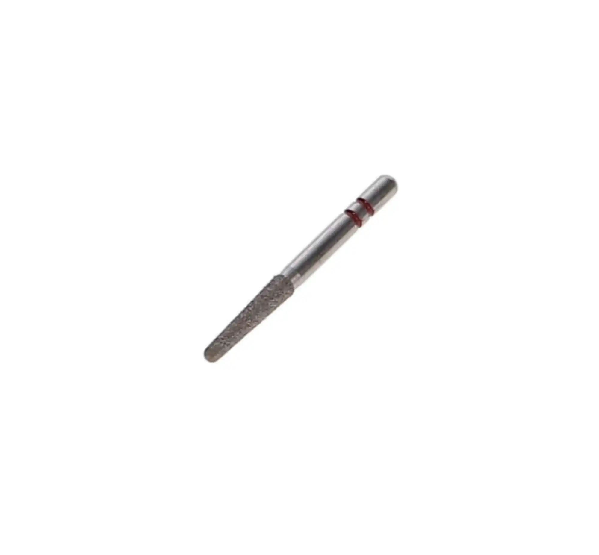 Two Striper Diamond Bur, FG, Round-End Taper, 770.8F, Fine, Red, 1.8 mm Major/1.3 mm Minor Diameter, 8 mm Head Length, 5/Pk, 2015487 thumbnail 3