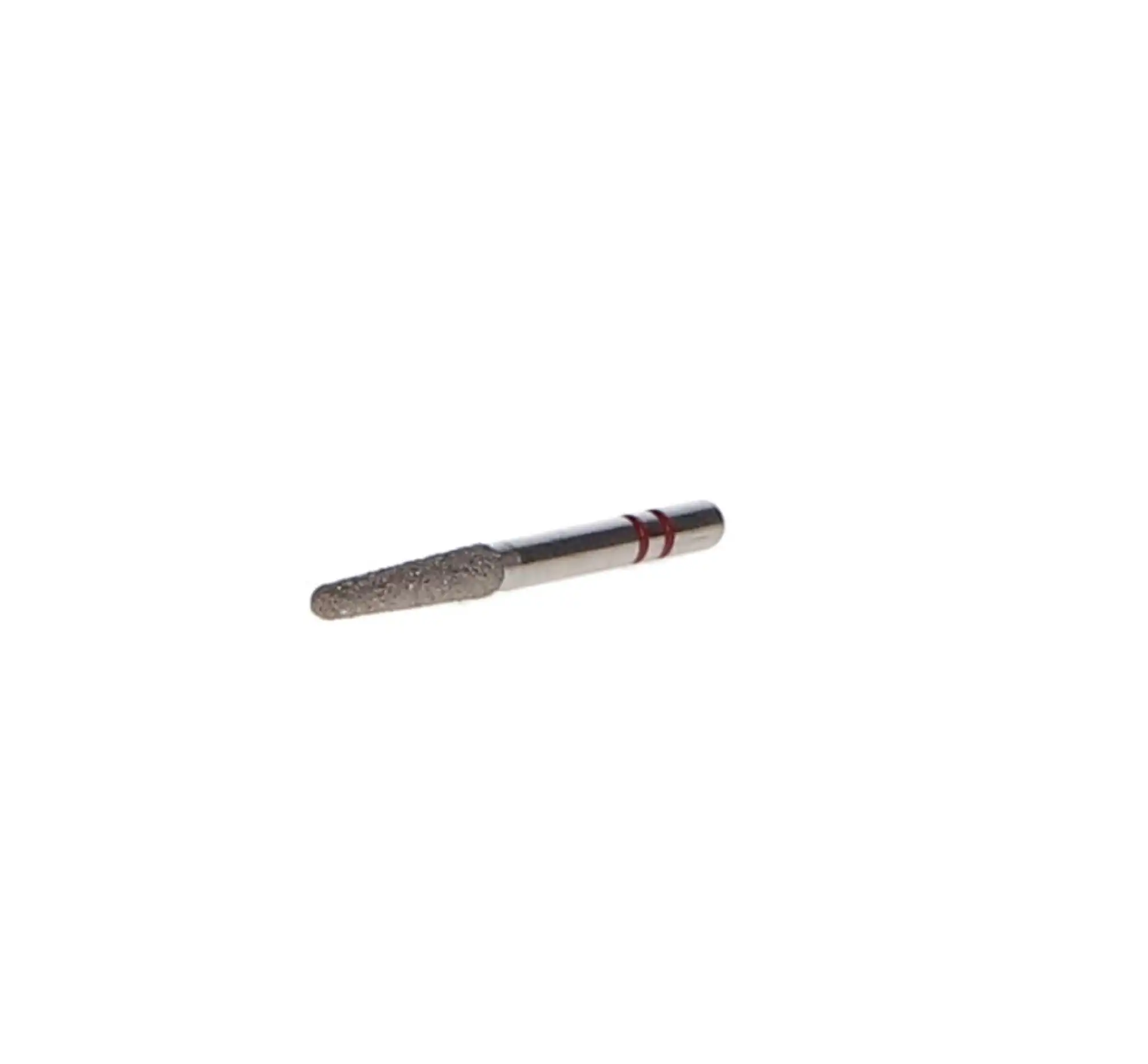 Two Striper Diamond Bur, FG, Round-End Taper, 770.8F, Fine, Red, 1.8 mm Major/1.3 mm Minor Diameter, 8 mm Head Length, 5/Pk, 2015487 thumbnail 4