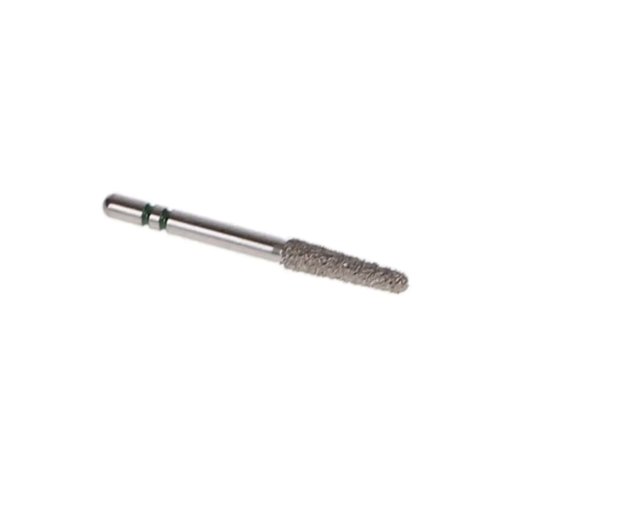 Two Striper Diamond Bur, FG, Round-End Taper, 780.8C, Coarse, Green, 2.1 mm Major/1.4 mm Minor Diameter, 5/Pk, 2015464 thumbnail 2