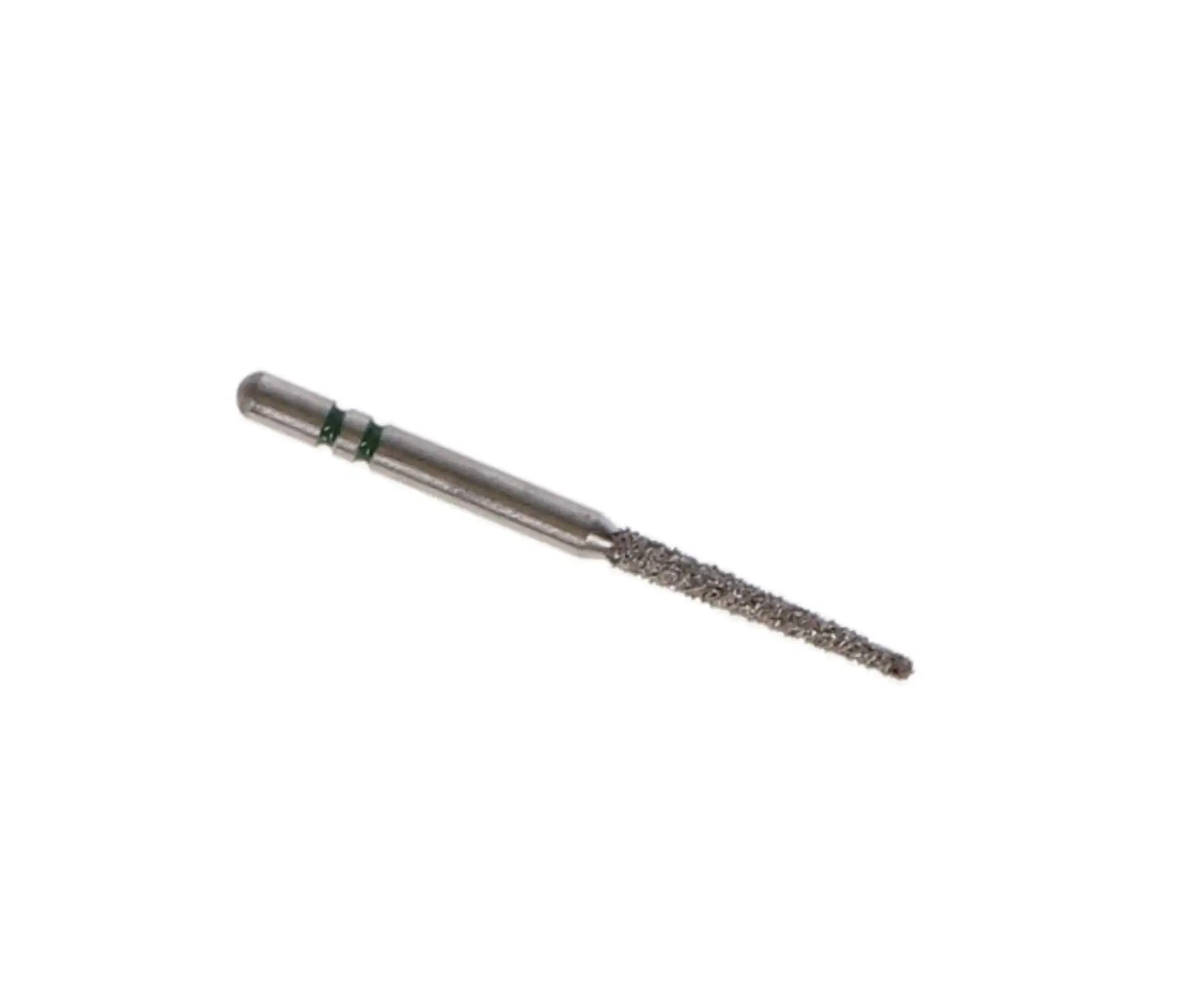 Two Striper Diamond Bur, FG, Round-End Taper, #781.10C, 1.3 mm Major/0.8 mm Minor Diameter, 10 mm Length, Coarse, Green, 5/Pk, 2015466 thumbnail 4