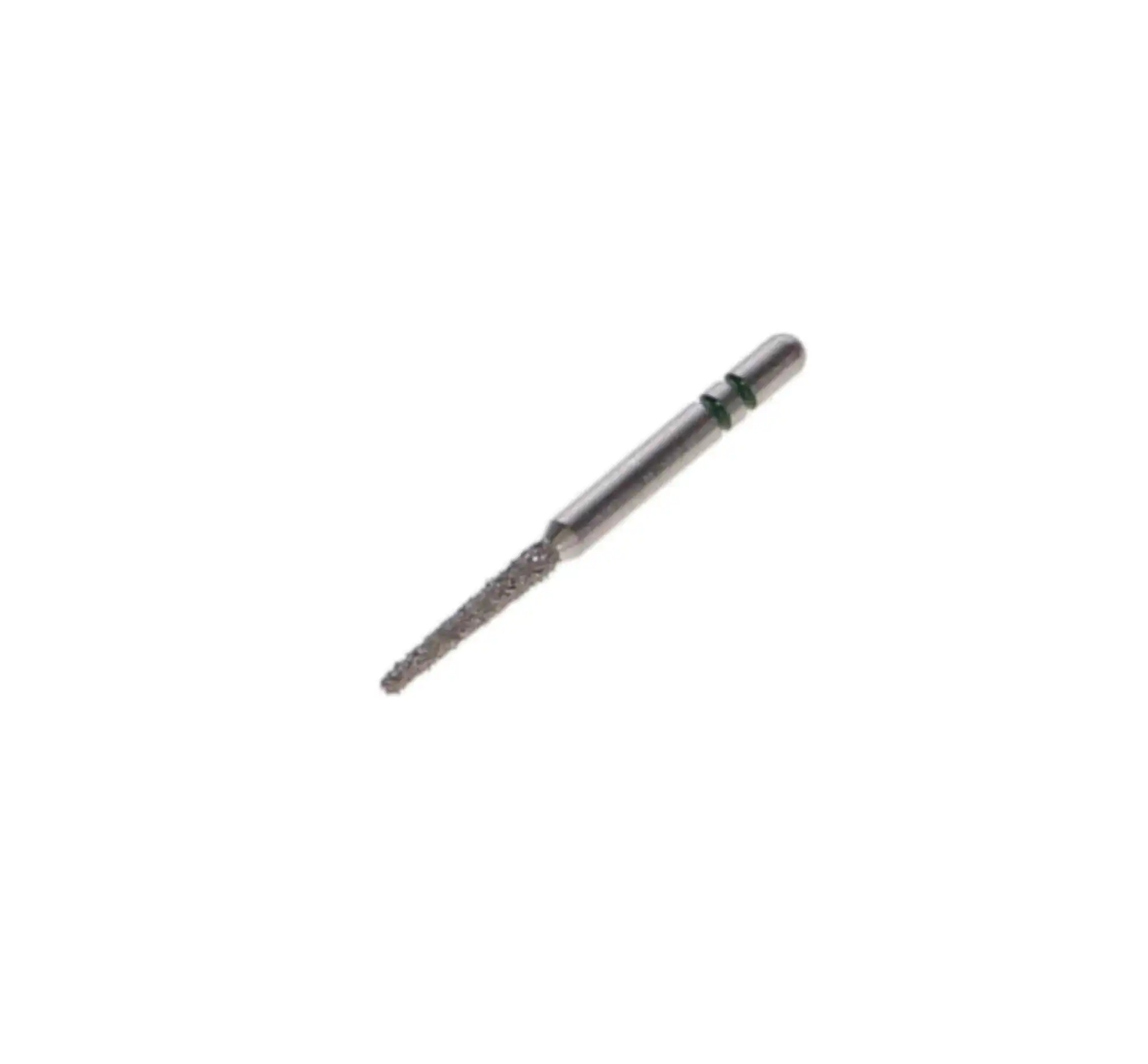 Two Striper Diamond Bur, FG, Round-End Taper, 781.8C, Coarse, Green, 1.2 mm Major/0.8 mm Minor Diameter, 8 mm Length, 5/Pk, 2015478 thumbnail 3