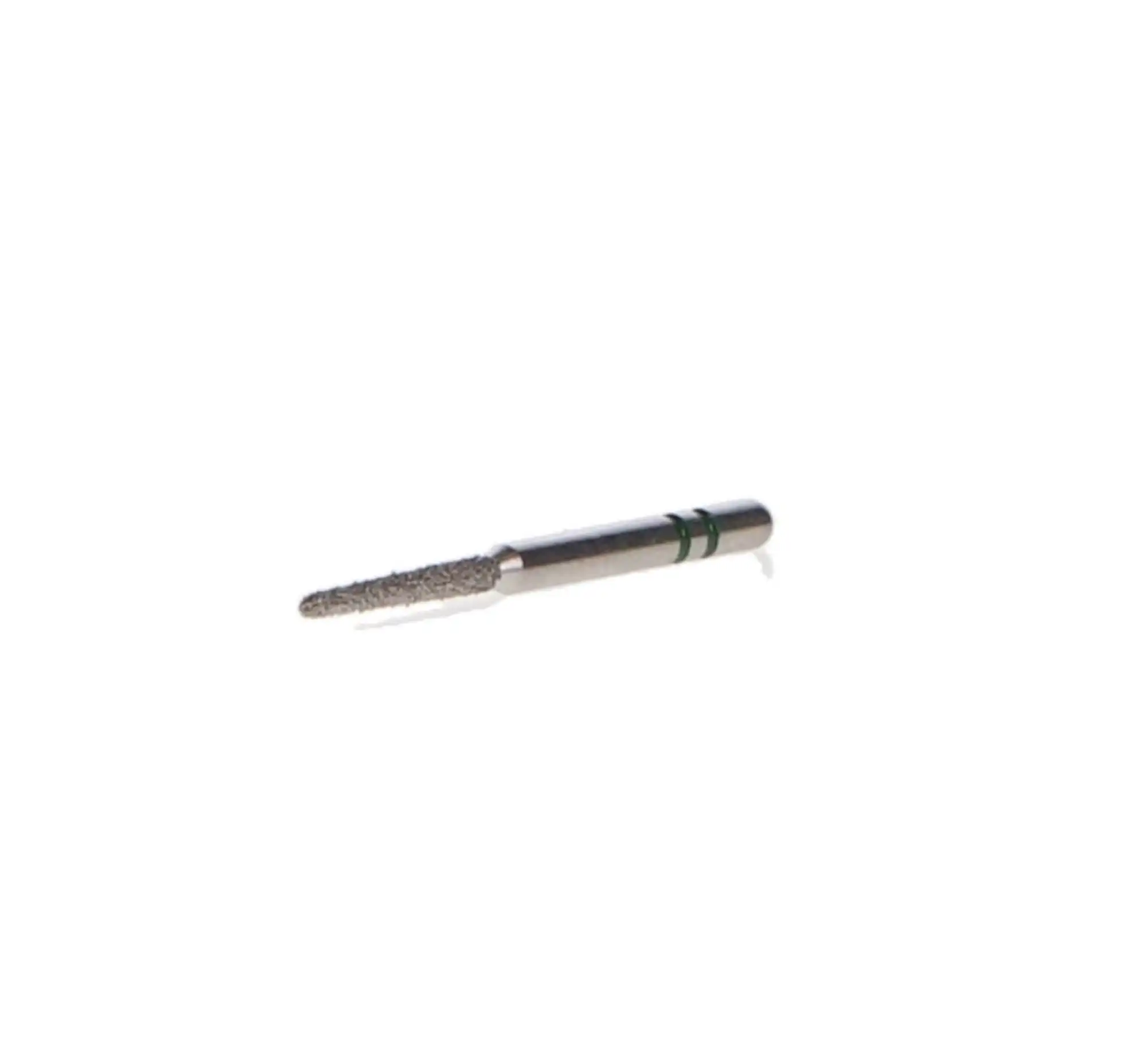 Two Striper Diamond Bur, FG, Round-End Taper, 781.8C, Coarse, Green, 1.2 mm Major/0.8 mm Minor Diameter, 8 mm Length, 5/Pk, 2015478 thumbnail 4