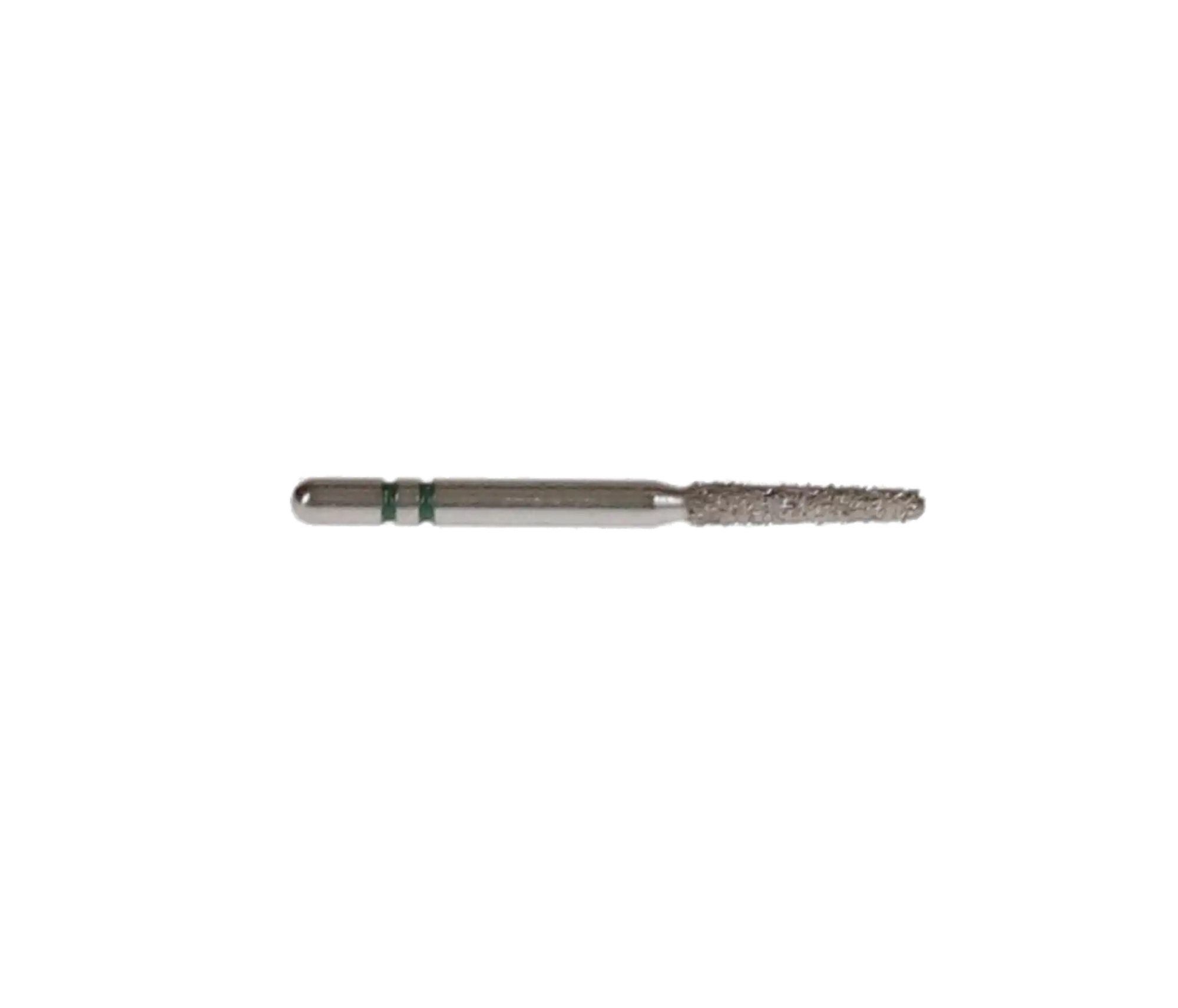 Two Striper Diamond Bur, FG, Round-End Taper, #782.8C, 1.5 mm Major/1.1 mm Minor Diameter, 8 mm Head Length, Coarse, Green, 5/Pk, 2015424 thumbnail 6