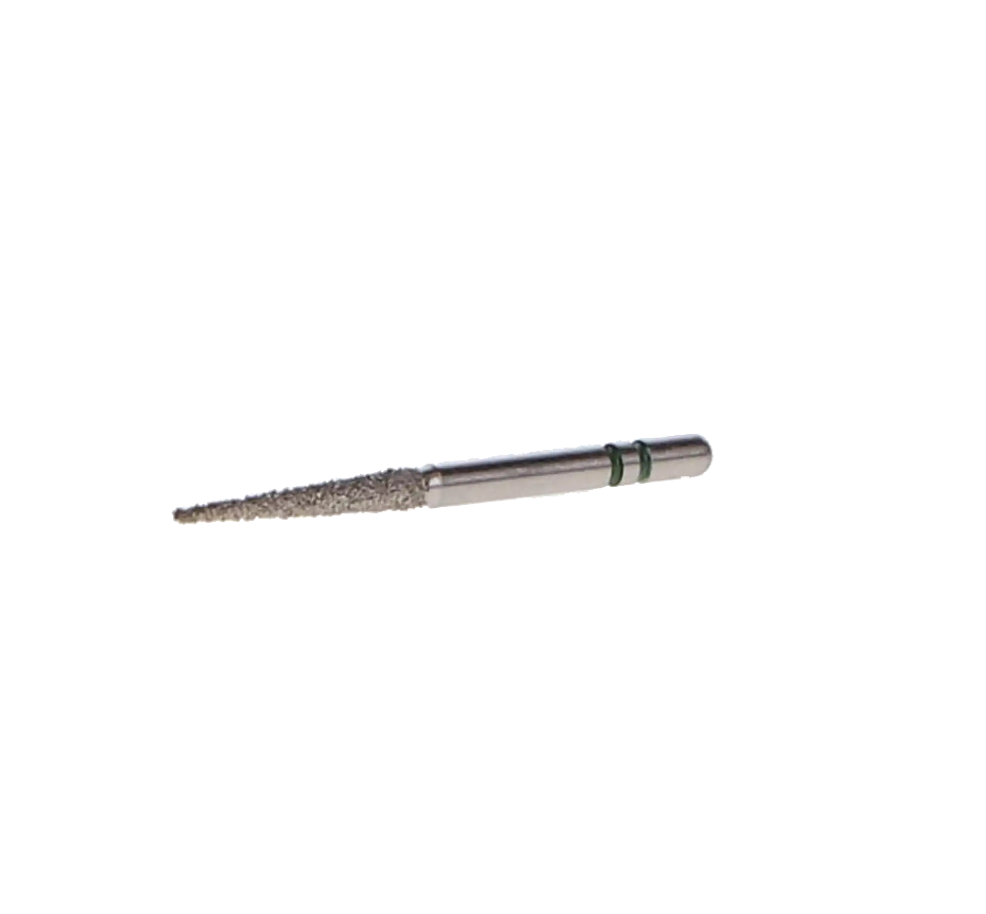 Two Striper Diamond Bur, FG, Flat-End Taper, #798.10C, 1.5 mm Major/0.5 mm Minor Diameter, 10 mm Length, Coarse, Green, 5/Pk, 2015442 thumbnail 5