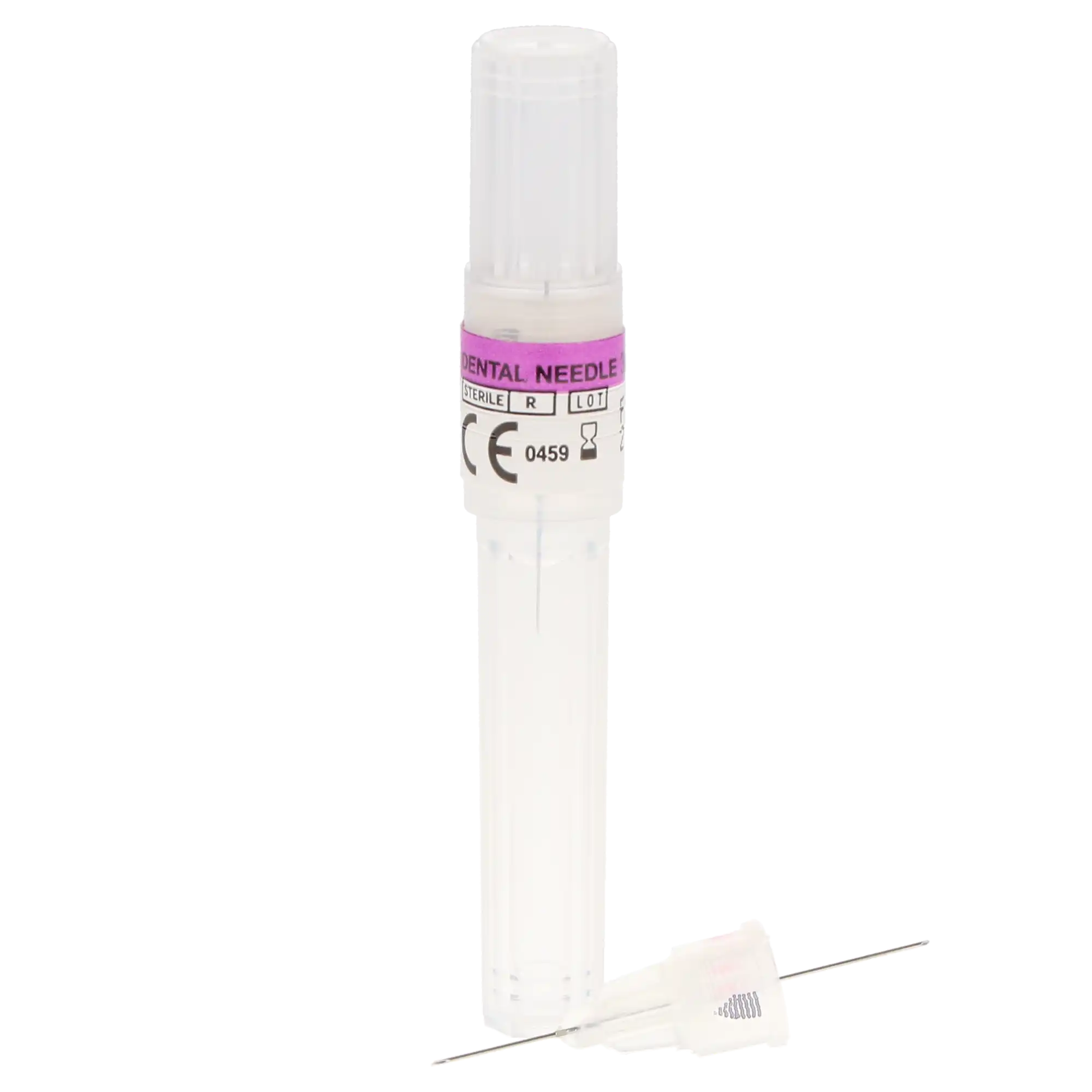 Septoject Evolution Dental Infiltration Needles, 30 Gauge, Extra Short, 9 mm, Purple, Plastic Hub, 100/Box, 01N1650 - Septoject Evolution Dental Infiltration Needles, Plastic Hub, Ga 30, Extra Short, Purple, 100/Pk, 01N1650 - Image 1