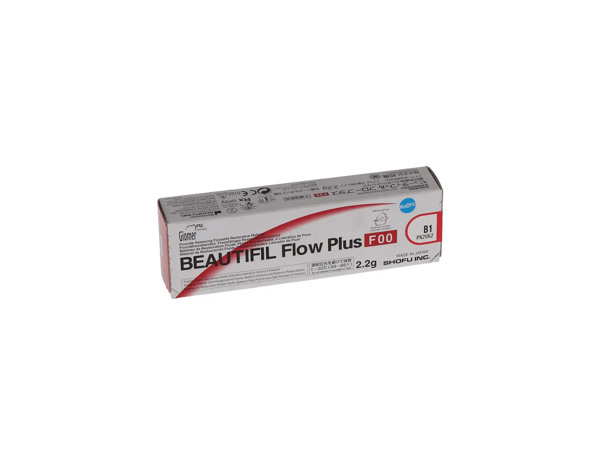 Beautifil Flow Plus F00 Zero Flow Hybrid Restorative, Shade B1, 2.2 g Syringe, 2062 thumbnail 11