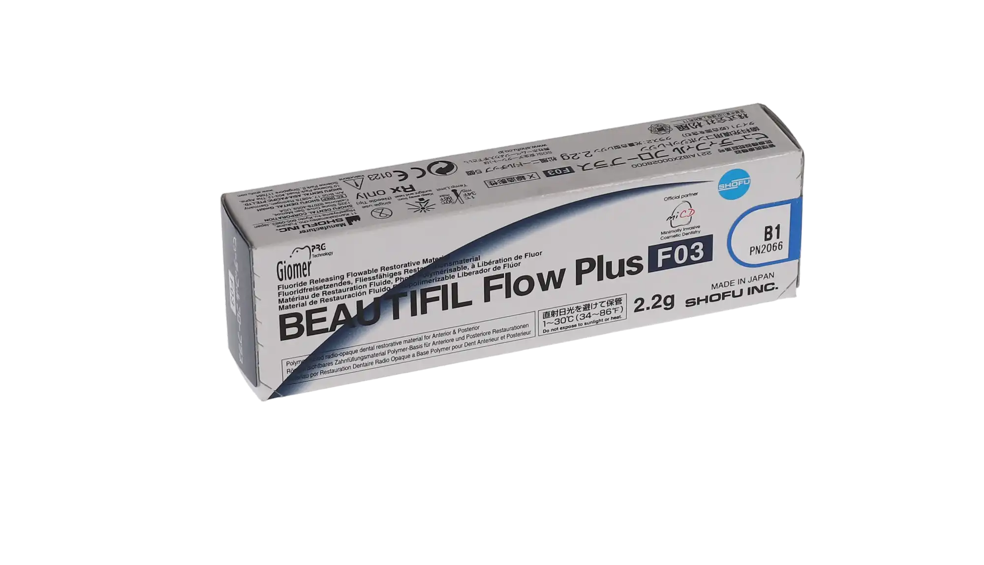 Beautifil Flow Plus F03 Low Flow Hybrid Composite, Light-Cure, Syringe Refill, 2.2 g, B1, 1/Pk, 2066 thumbnail 13