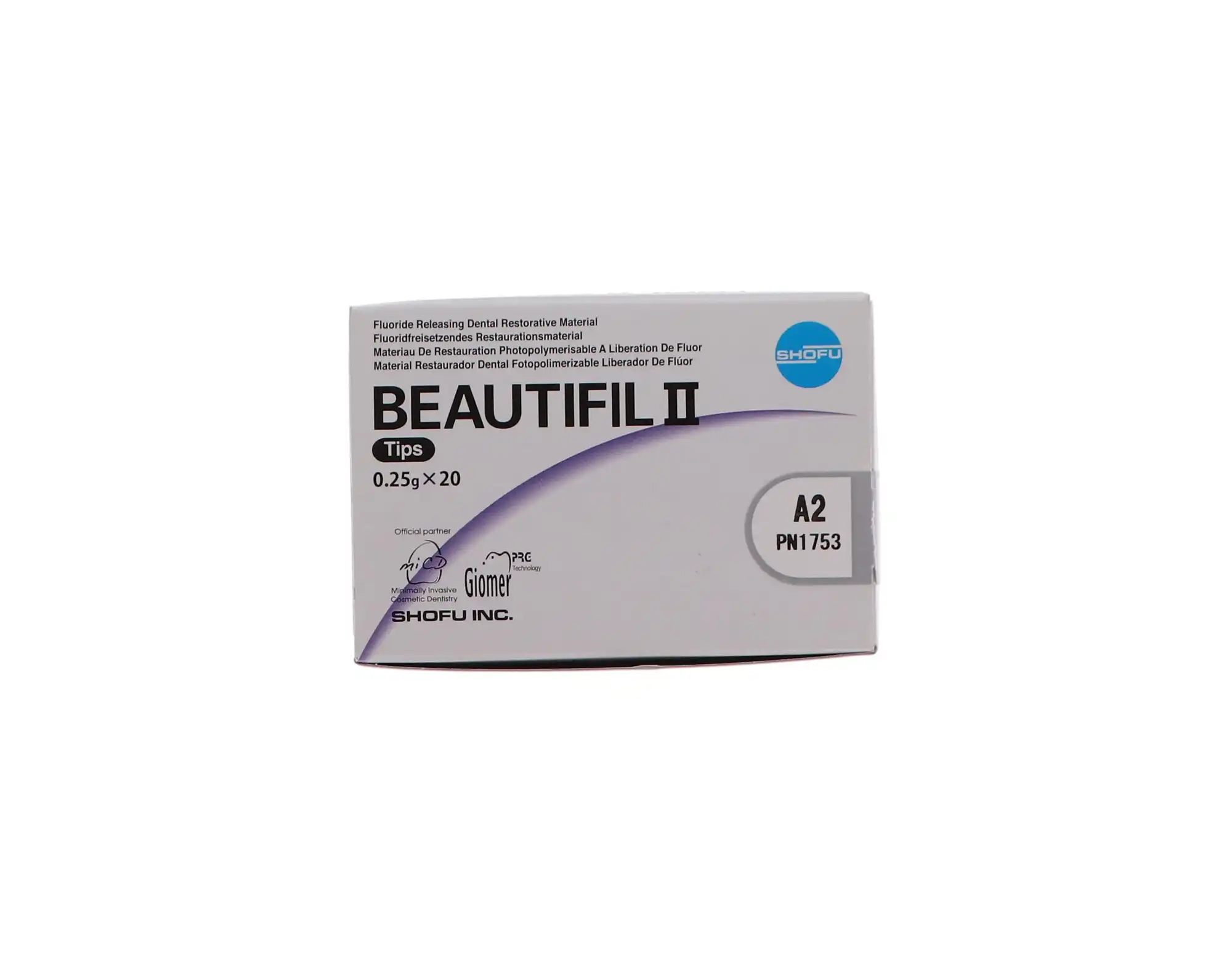 Beautifil II Light-Cure Universal Giomer Composite, A2, 0.25 g Compule Tips Refill, 20/Pk, 1753 thumbnail 5