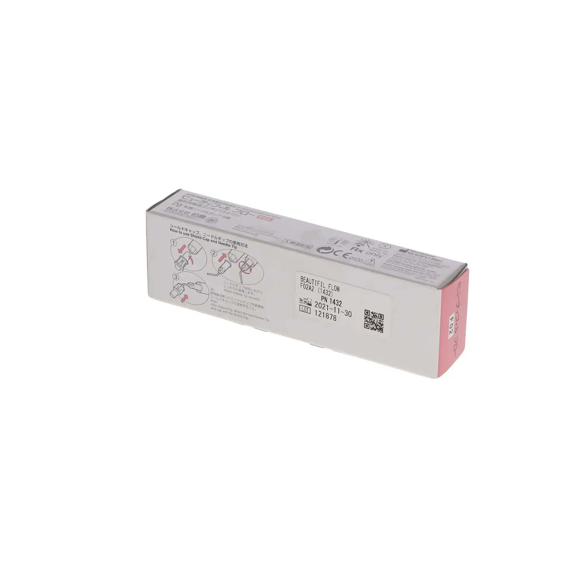 Beautifil Flow F02 Low Flow Flowable Composite, A2, 2 g Syringe with 5 Needle Tips, 1432 thumbnail 12