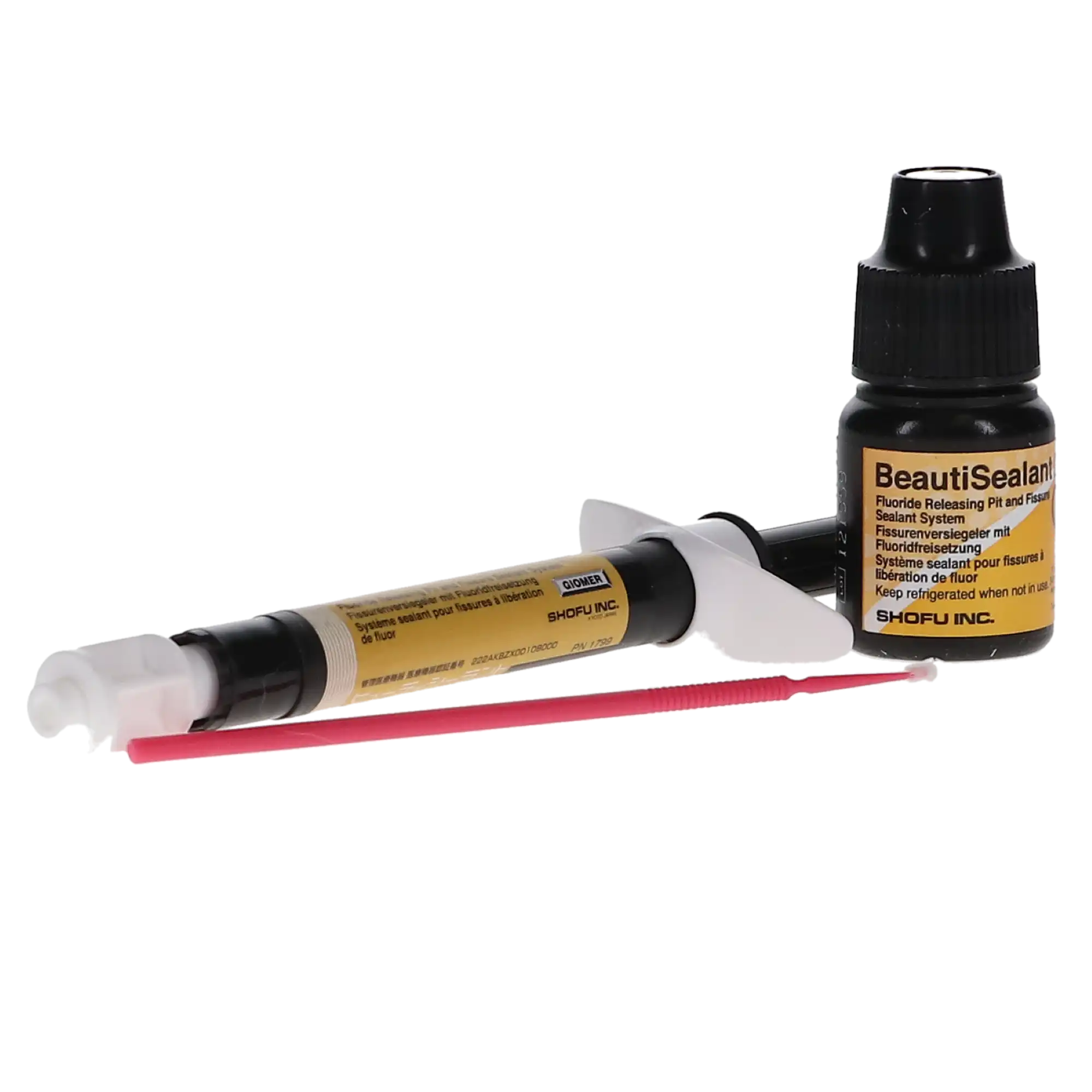 BeautiSealant Fluoride Releasing Pit & Fissure Sealant System Set, 1.2 g Paste + 3 mL Primer, 1798 thumbnail 3