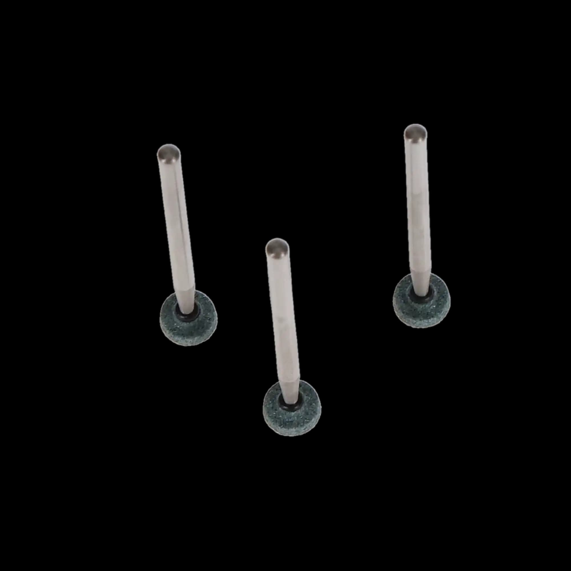 Dura-Green Silicon Carbide Finishing Stones, HP, Wheel WH4, ISO #060, Green, 12/Pk, 0046 thumbnail 7