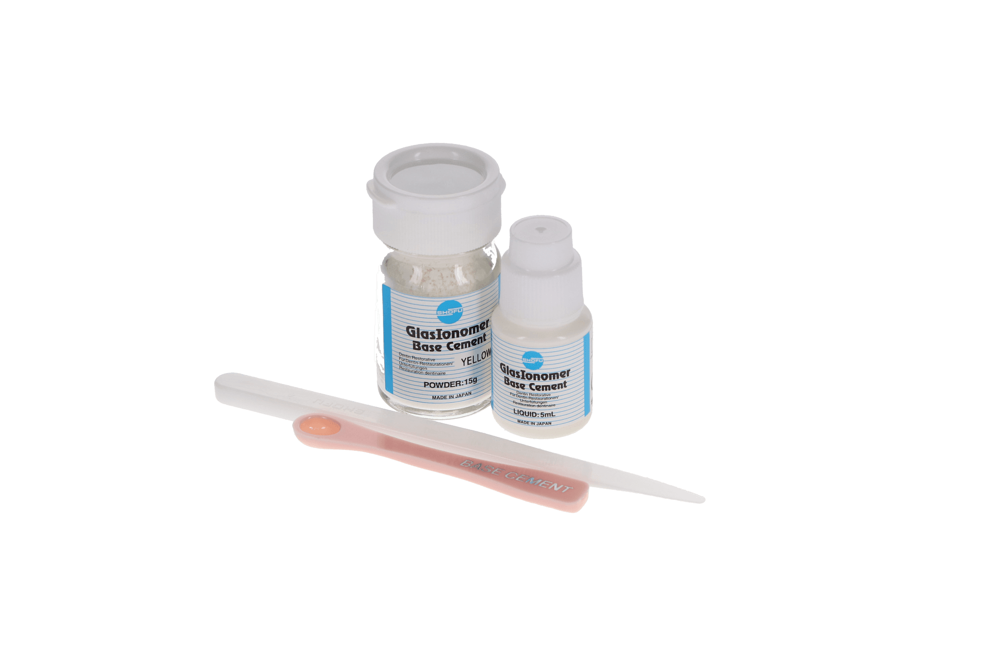 GlasIonomer Base Cement, Introductory Kit, Yellow, 15 g Powder / 5 mL Liquid, 1/Pk, 1110 thumbnail 12