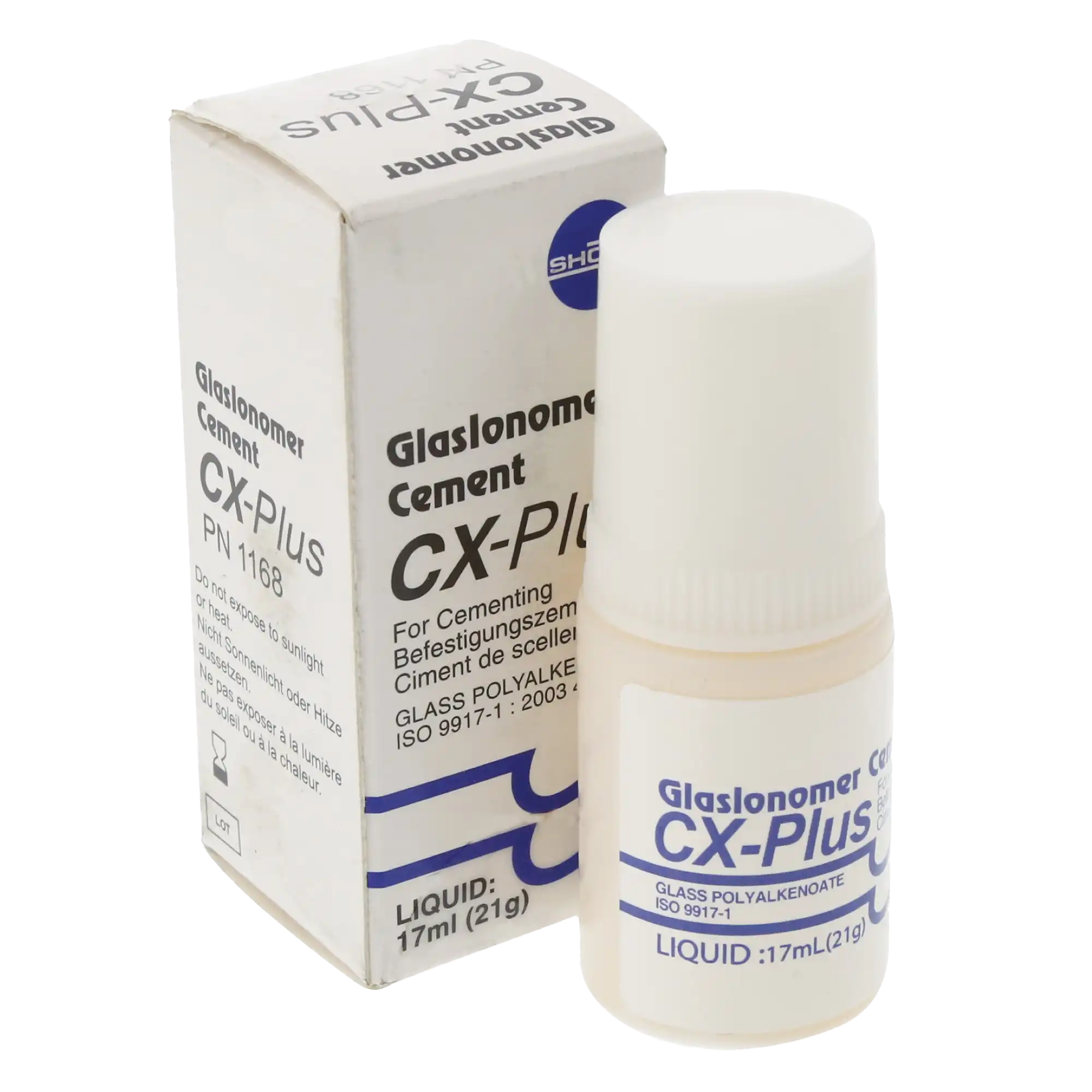CX-Plus GlasIonomer Luting Cement, Liquid Refill, 17 ml Bottle, 1/Pk, 1168 thumbnail 7