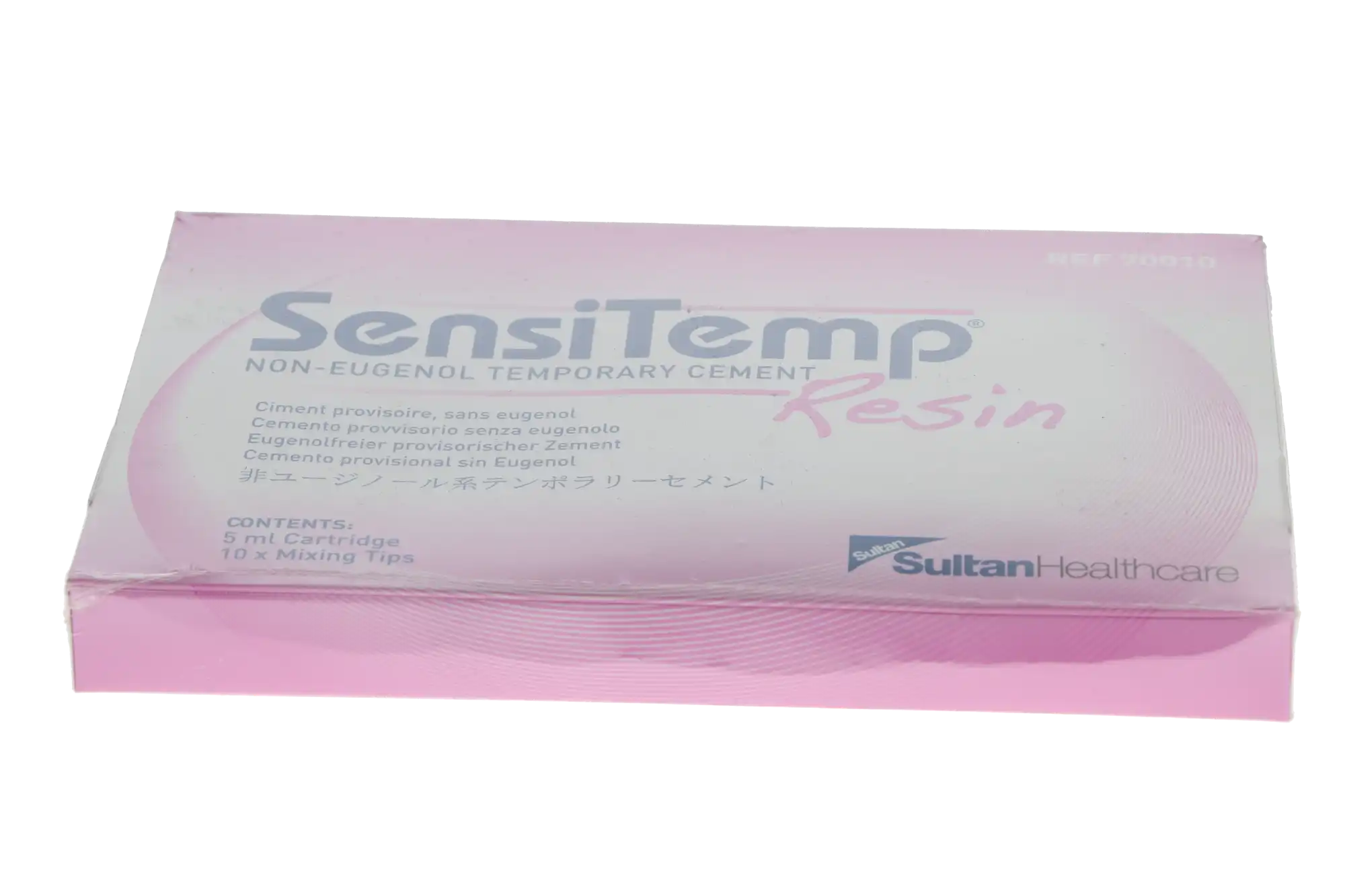 SensiTemp Resin Non-Eugenol Temporary Cement, Syringe Kit, 5 ml Syringe with 10 Mixing Tips, 70010 thumbnail 3