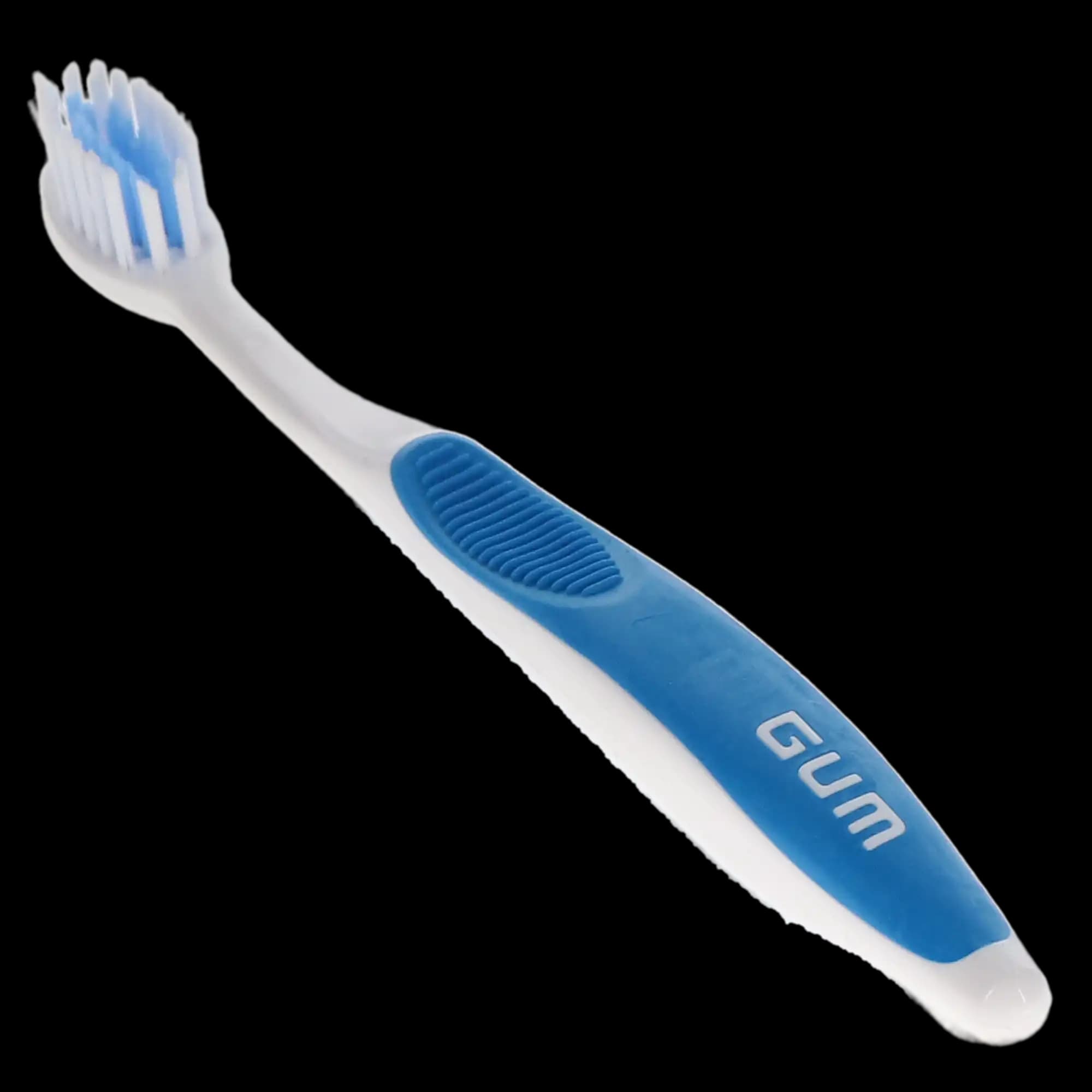 GUM Orthodontic Toothbrush, Soft Nylon, 4-Row V-Trim, 12/Box, 124PD thumbnail 8