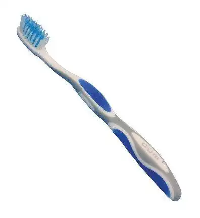GUM Summit+ Sensitive Compact Head Toothbrush, Assorted Colors, 12/Box, 509P thumbnail 7