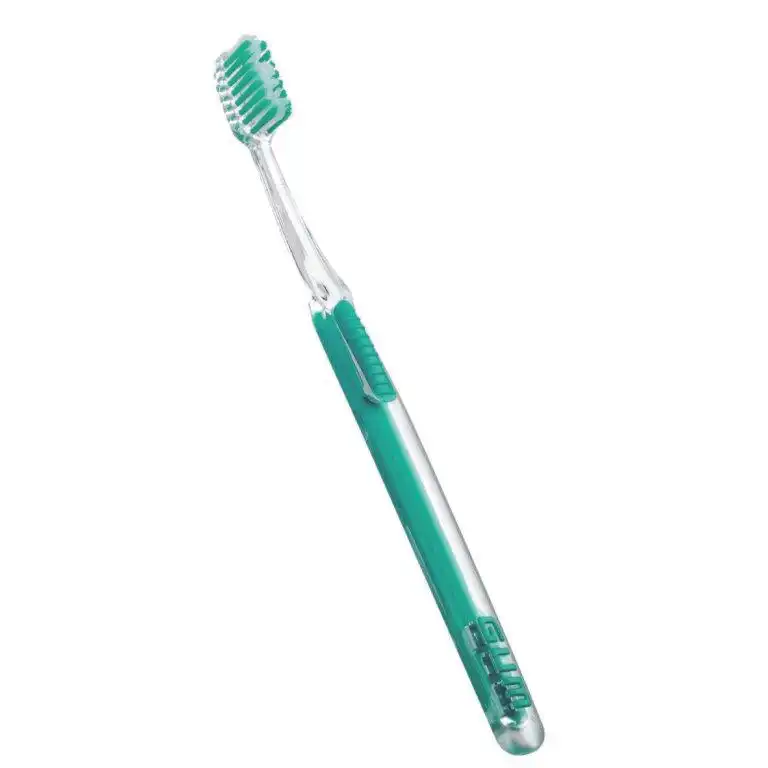 GUM Technique+ Complete Care Toothbrush, Full Head, Soft Bristles, Assorted Colors, 12/Pkg, 590PH thumbnail 2