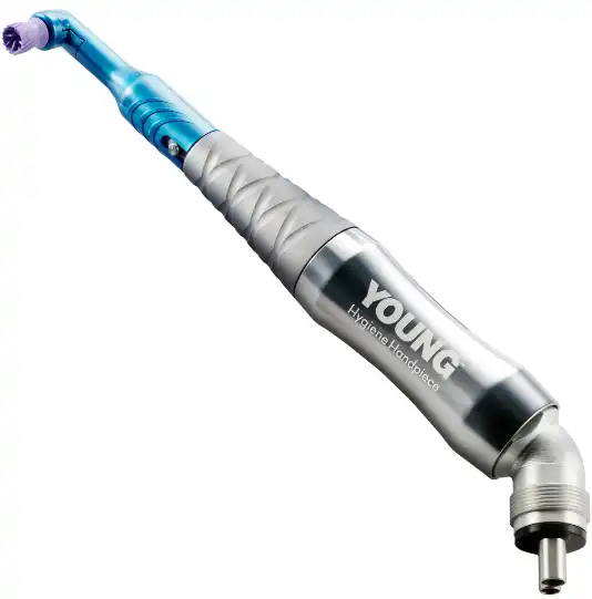 Young Hygiene Handpiece, Silver, 4-Hole, 360° Swivel Nosecone, 410001 thumbnail 2
